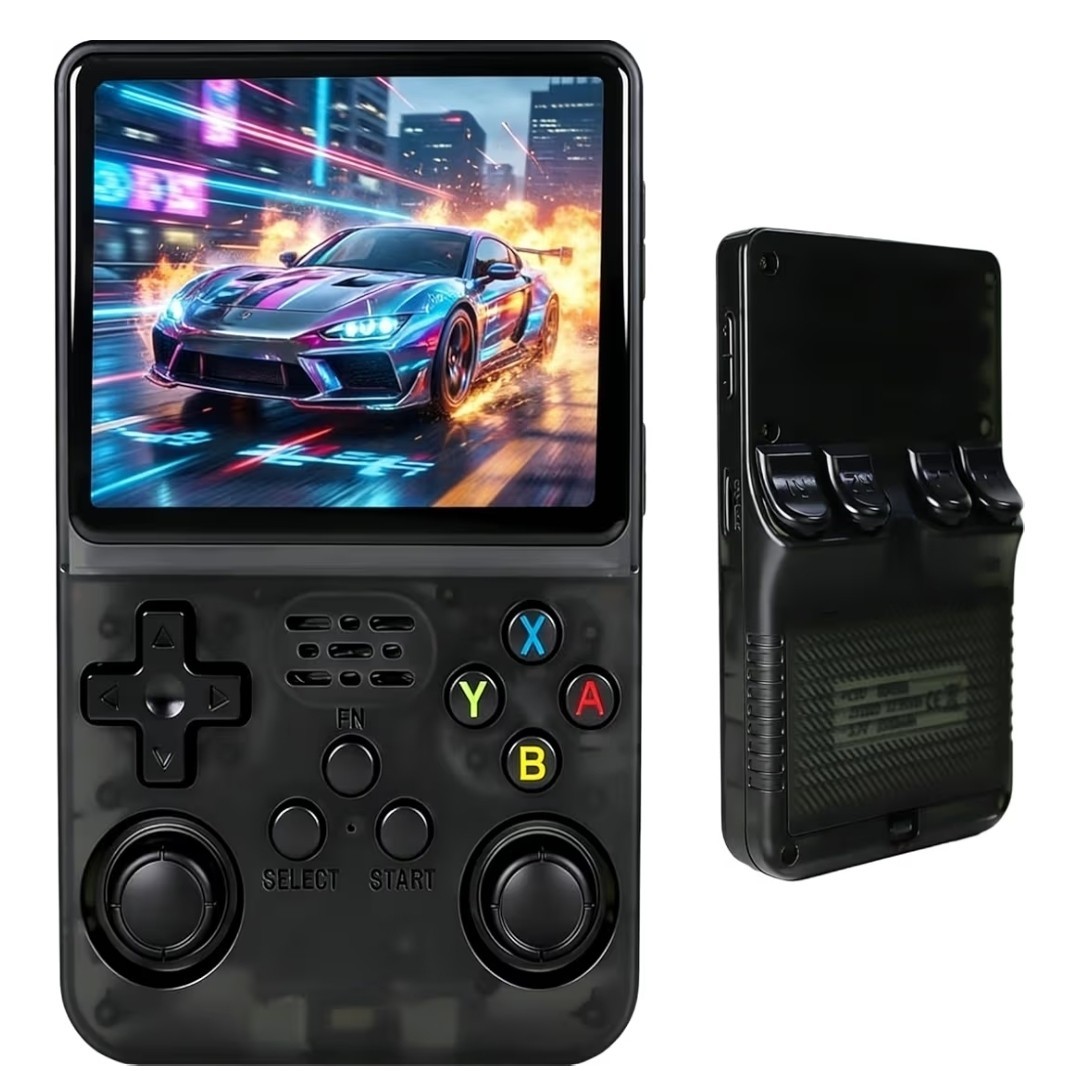 R36s Retro Handheld Game Console, 640×480 Retro Gaming Console 3.5 Inch IPS…
