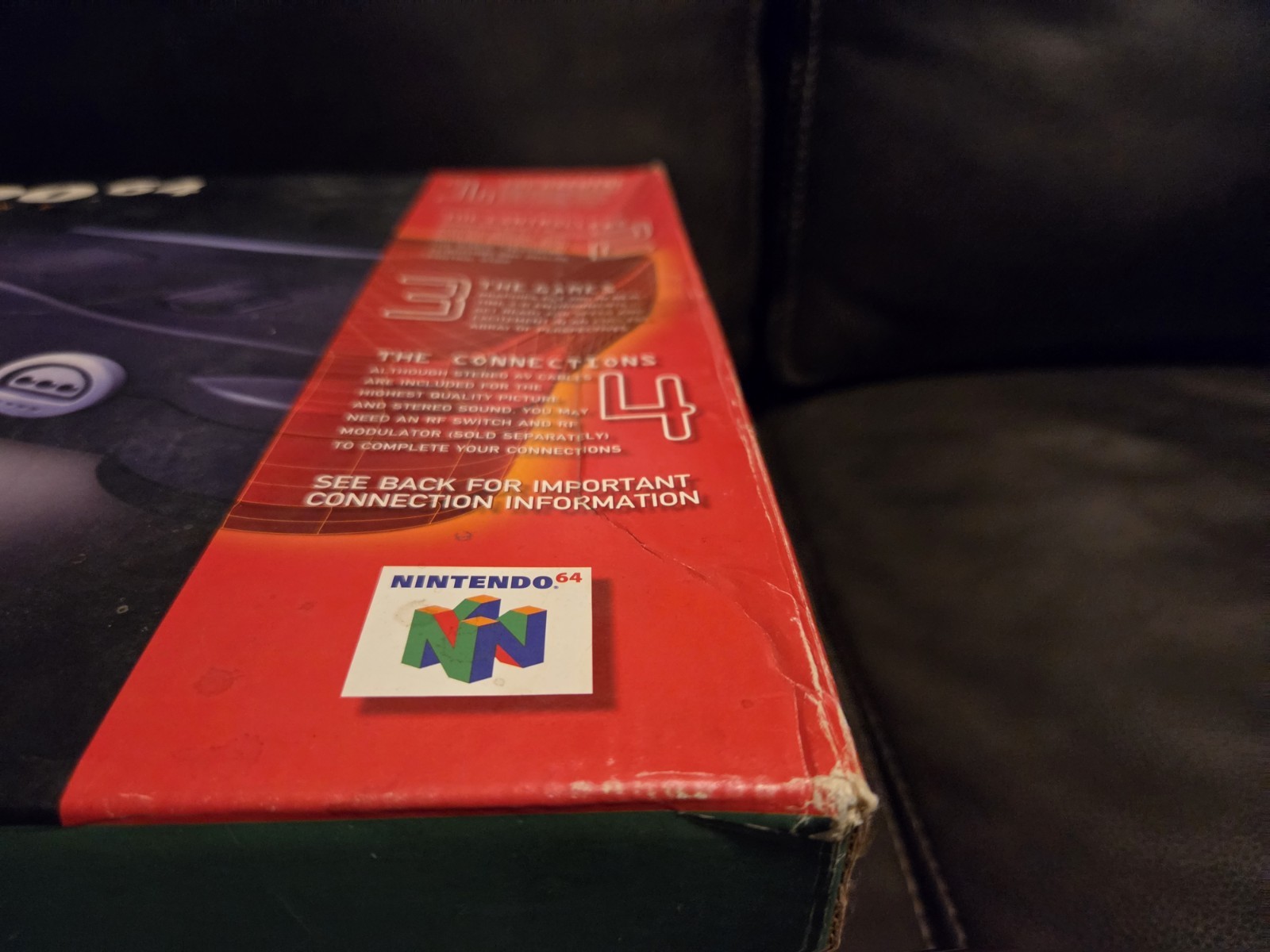 New Nintendo 64 N64 Console Atomic Purple Controller Bundle CIB Complete Unused