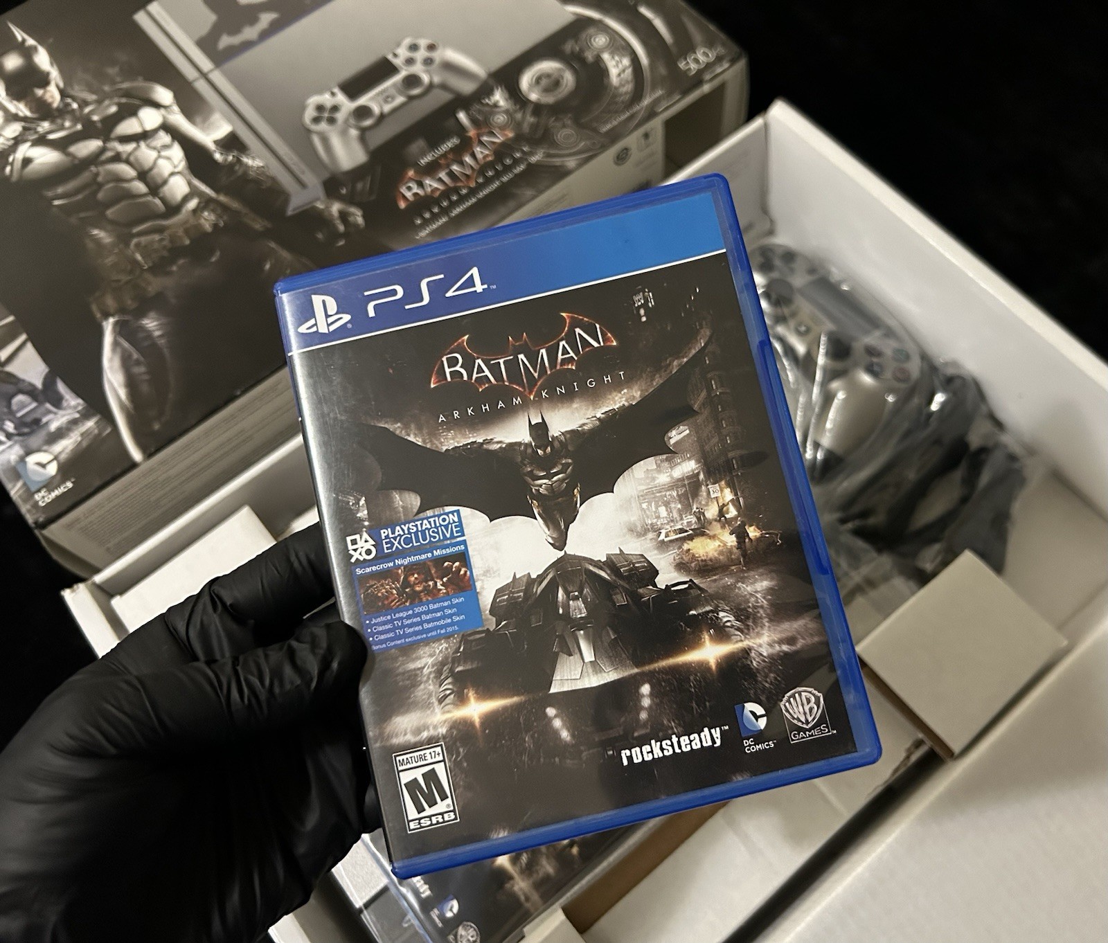 ULTRA RARE SONY PS4 BATMAN ARKHAM KNIGHT LIMITED EDITION STORE KIOSK CONSOLE SET