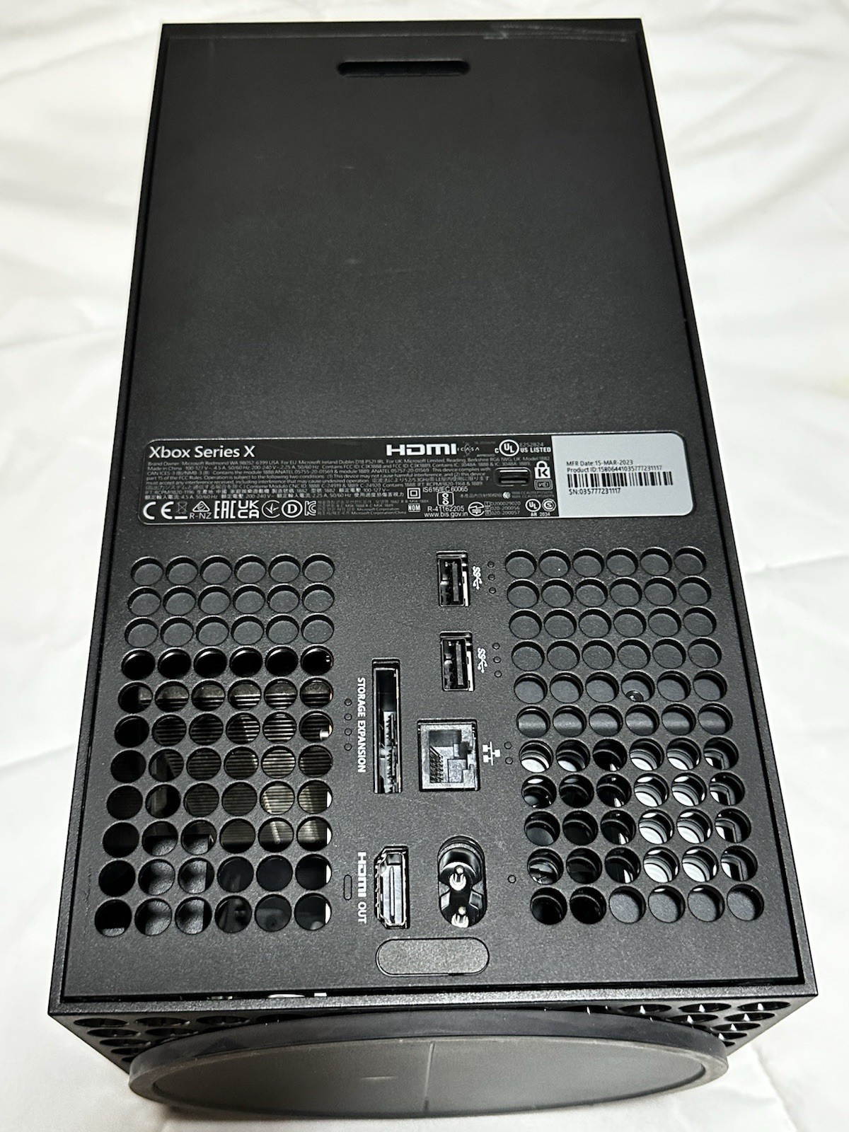Xbox Series X 1 TB SSD Console w/ Controller – Model 1882 – A10 Headset
