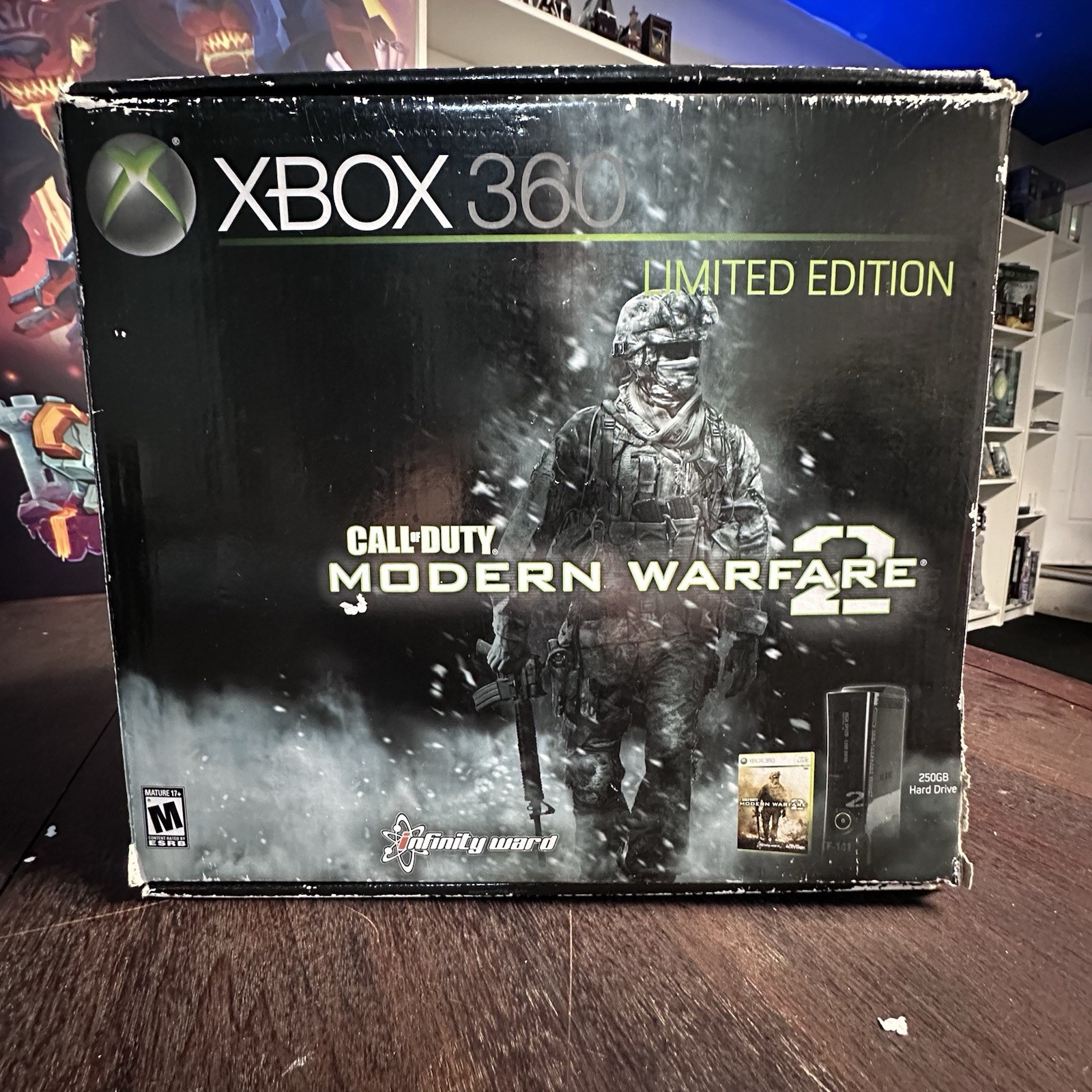 Xbox 360 Call Of Duty MW2 Limited Edition Console *Complete In Box*