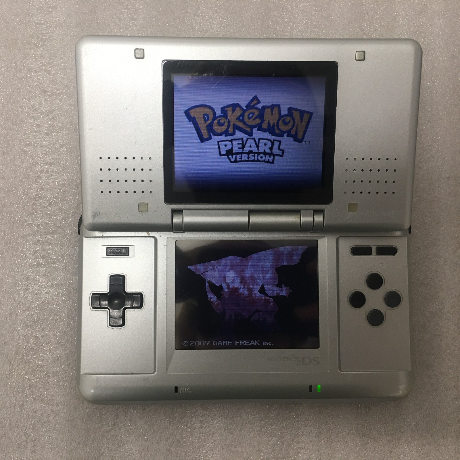 Nintendo DS Silver + LOOPY CAPTURE CARD