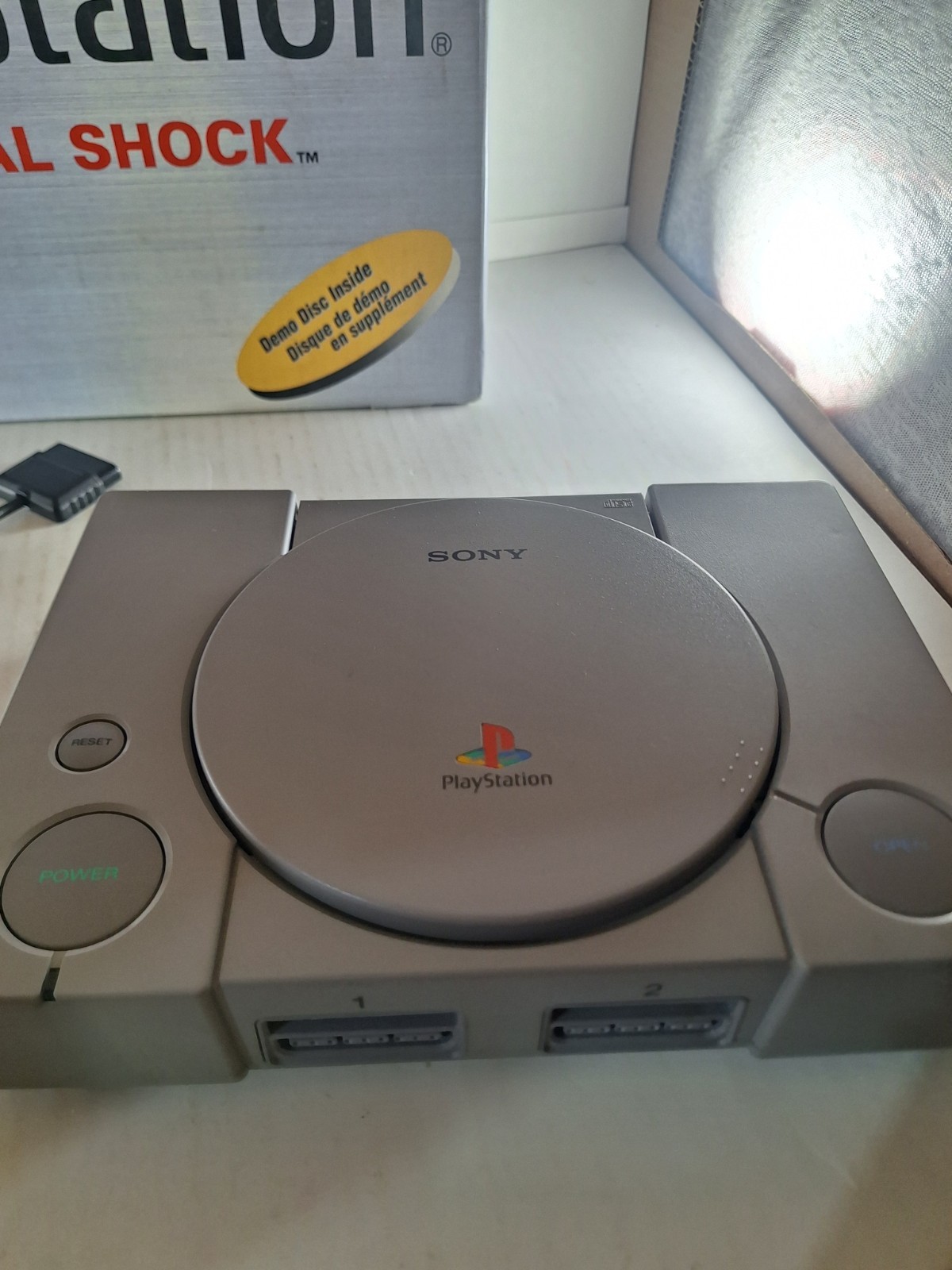 Ps1 Console w/ Original Box Sony PlayStation One Untested As Is