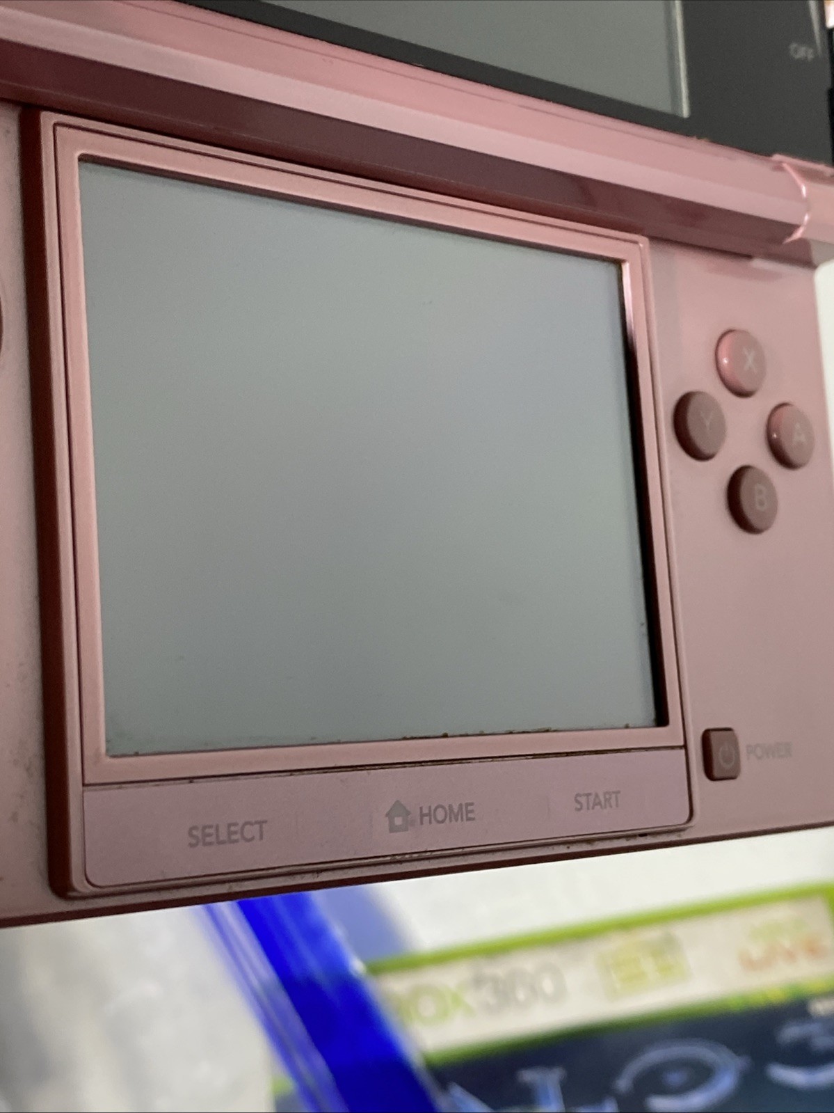 Nintendo 3DS «Pearl Pink» OEM Charger, 2GBcard, Mario tennis game. tested A-1