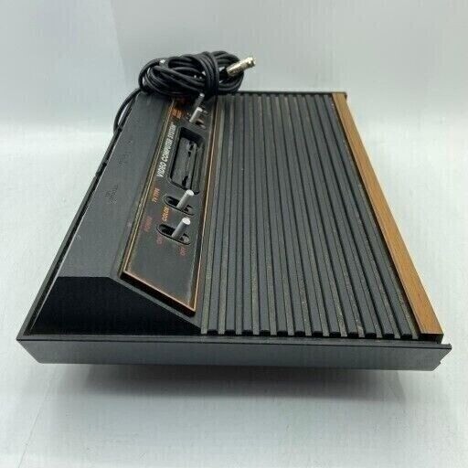 ATARI 2600 Video Game Sears Video Arcade System w/ 4 Switch In Box + Manual.