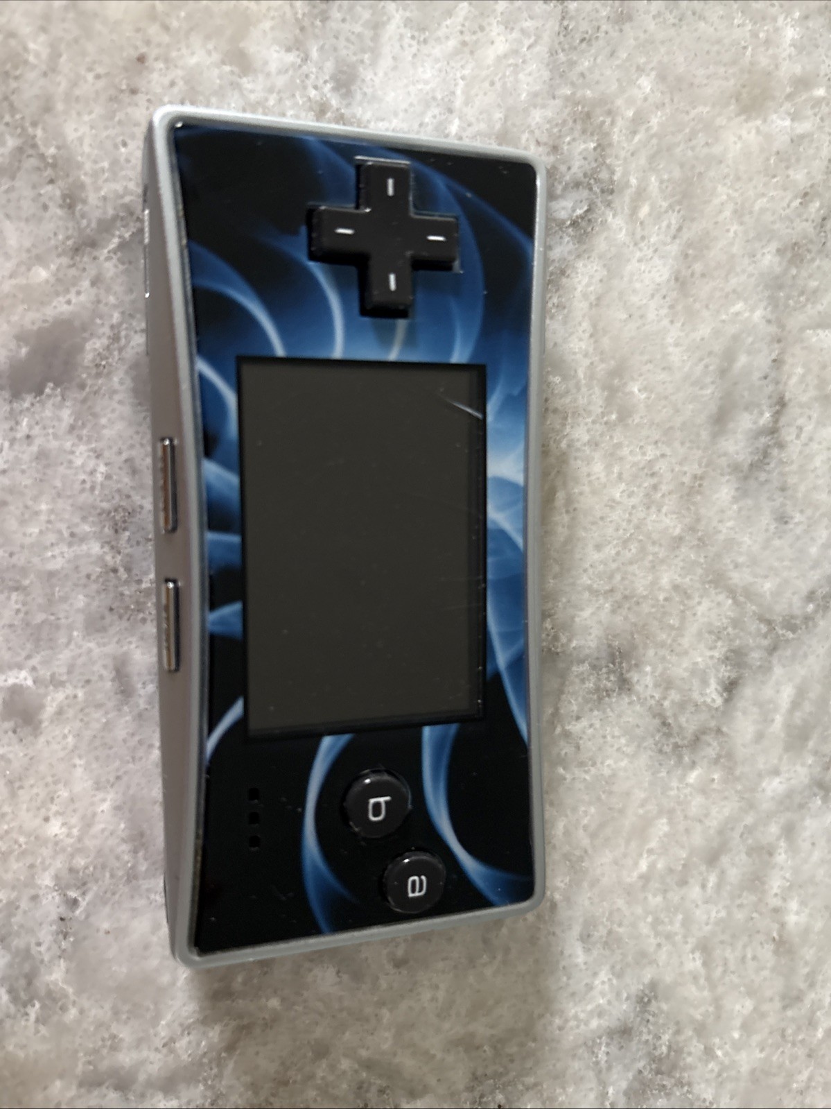 Nintendo Gameboy Advance GBA Micro Handheld Console Black/Silver USB Charger