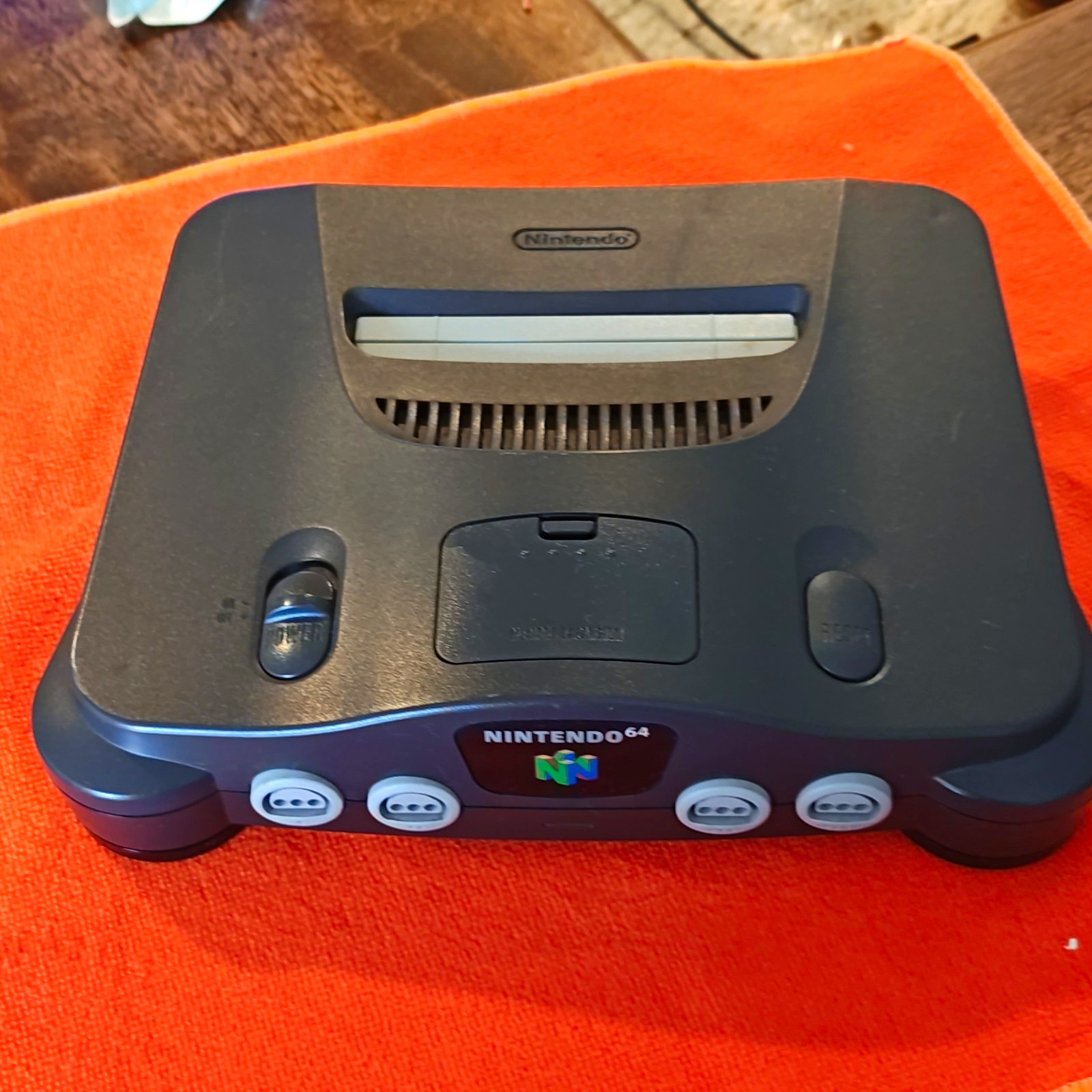 Nintendo 64 Console OEM Controller, Memory Expansion Pak, AV+Cable Power TESTED