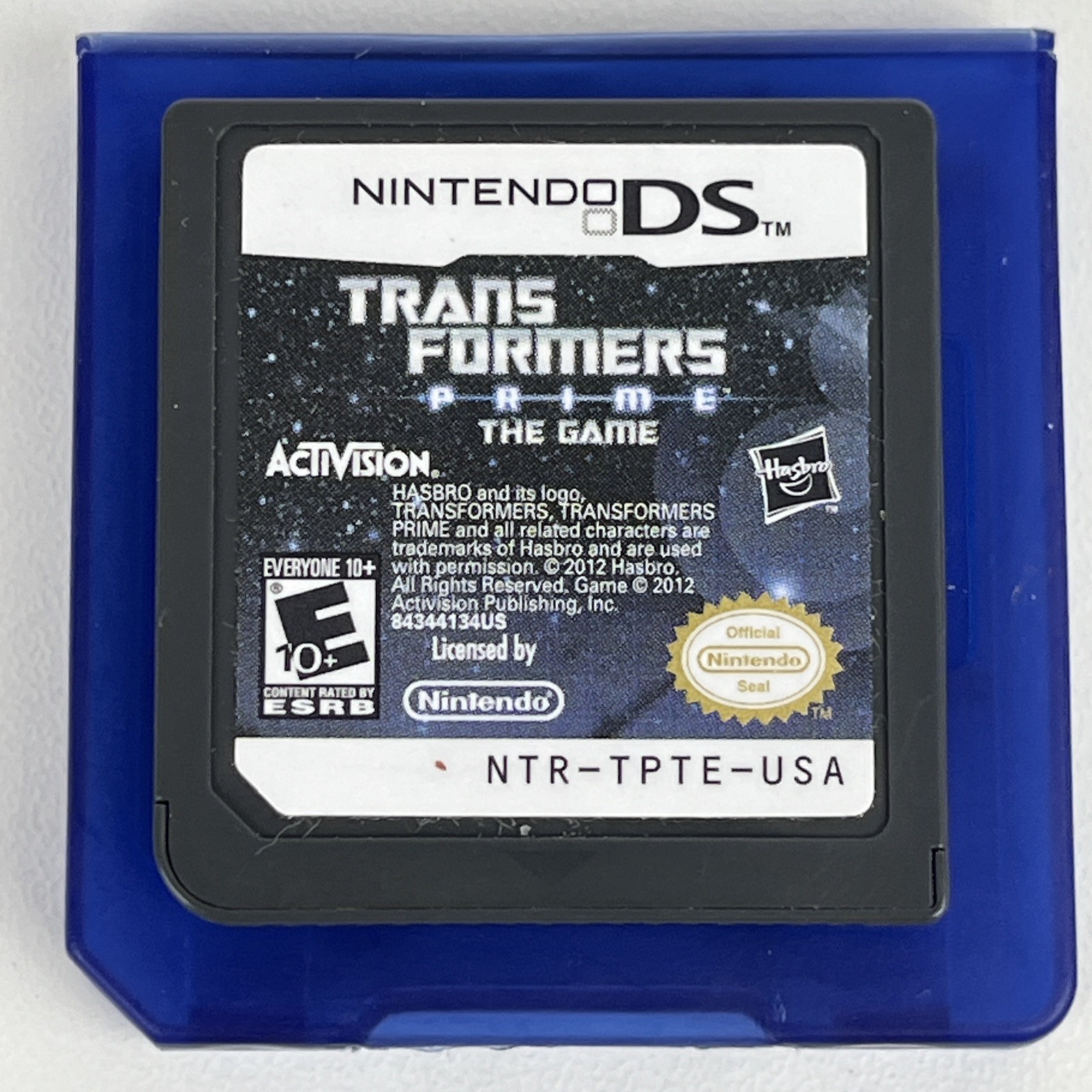 Nintendo 2DS (DS, 3DS, FTR-001, Electric Blue, No Charger Included) + 3 Games