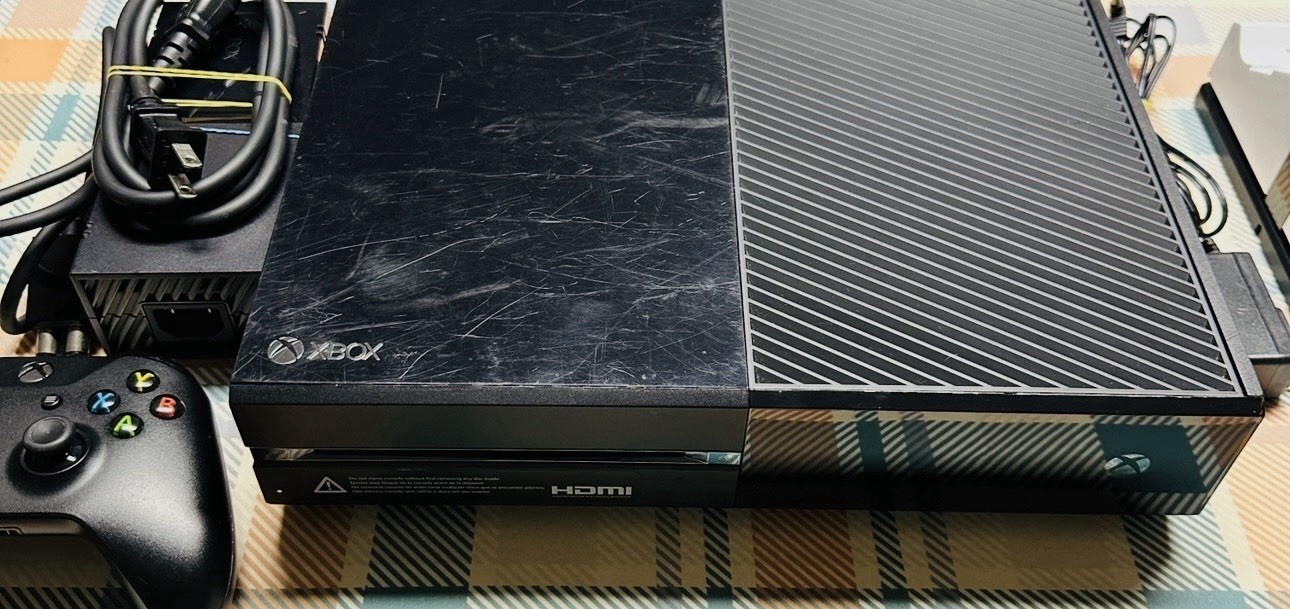 Microsoft Xbox One Original 500GB Black Console Tested/Works READ O2901