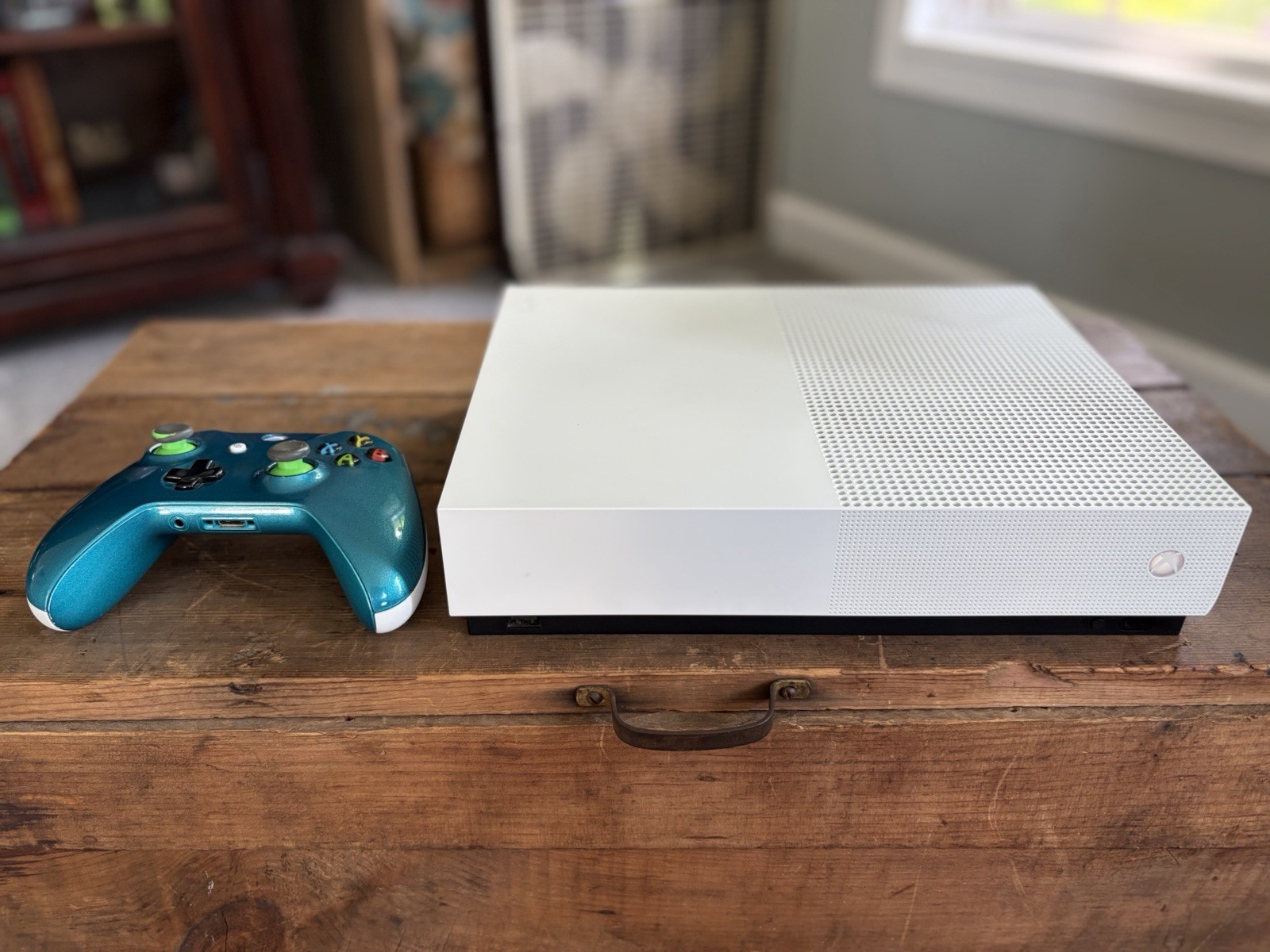 Xbox One S All‑Digital Console (White) W/ Controller Power Cord & HDMI