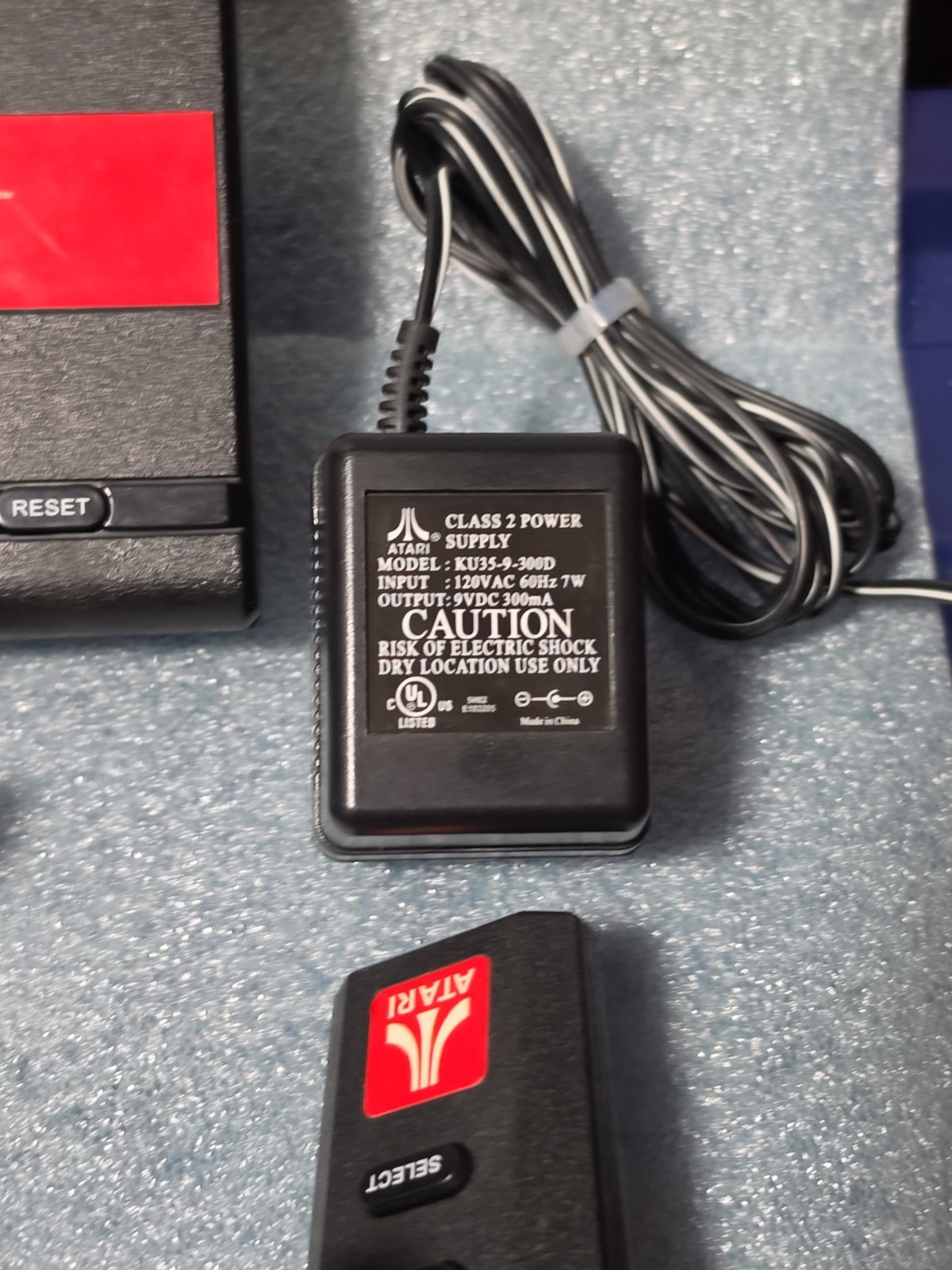 ATARI Flashback 7800 MINI, Console with Controllers & Cords, TESTED WORKING,