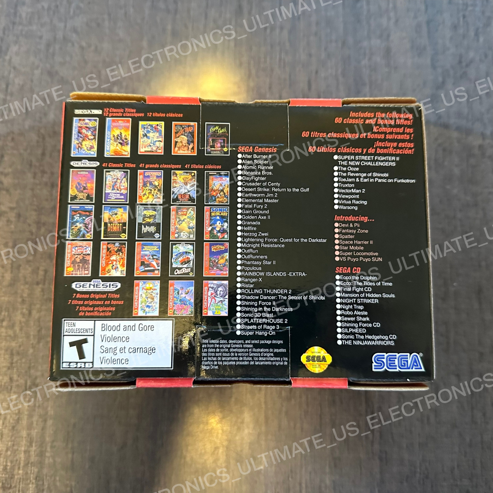 Sega Genesis Mini 2 2022 Console 16-bit USA Release 60 Games – New Ship Ready