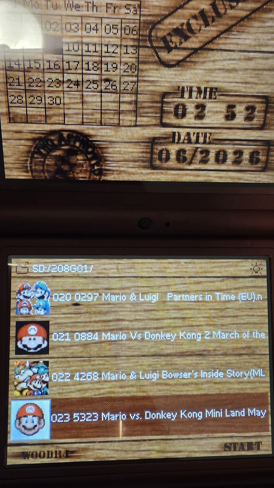 Nintendo Dsi Xl Console Plus Case 208 Games and More Burgandy Red Tested Working