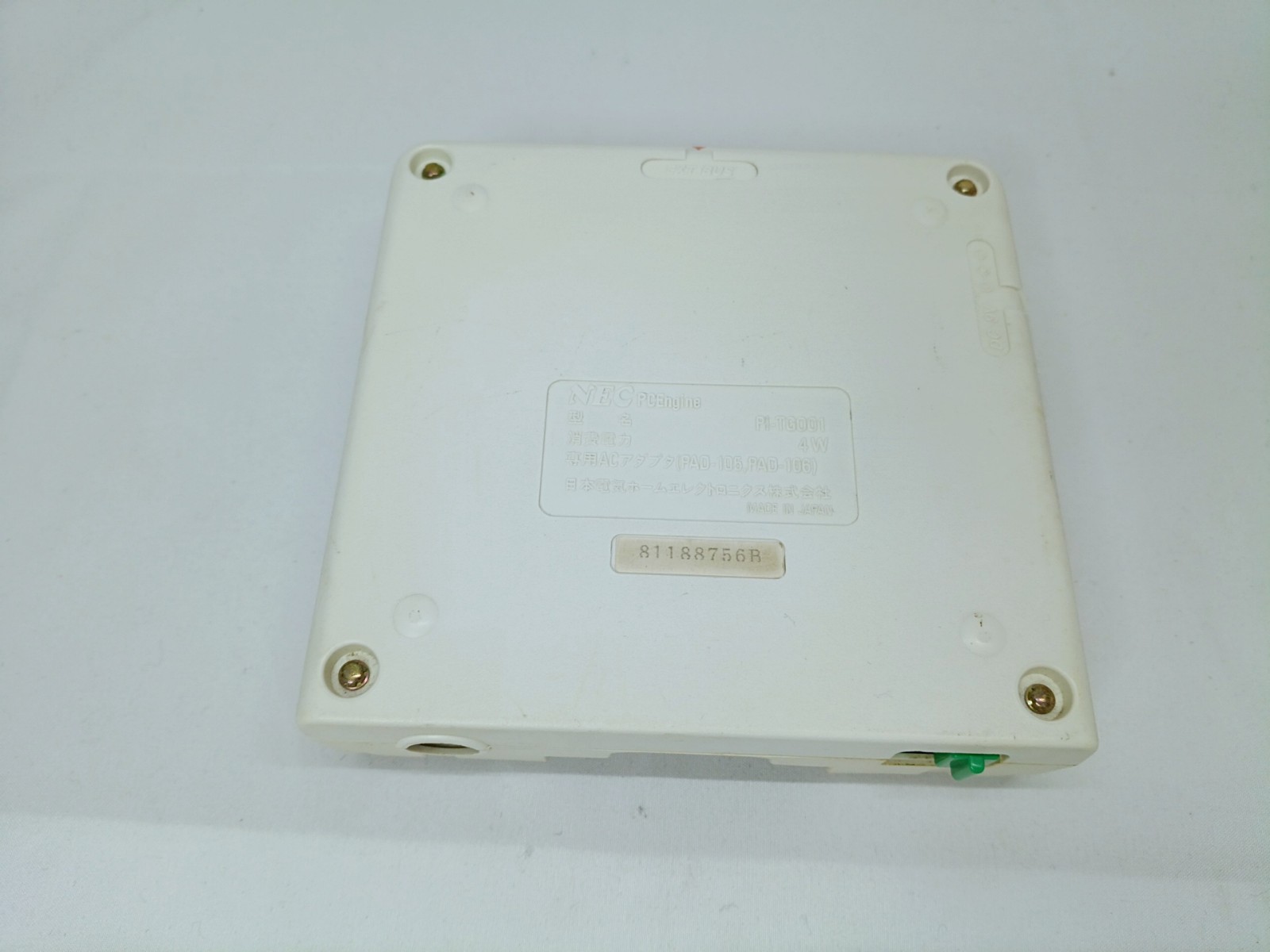 PC Engine console Boxed set NTSC-J CIB RF switch Tested