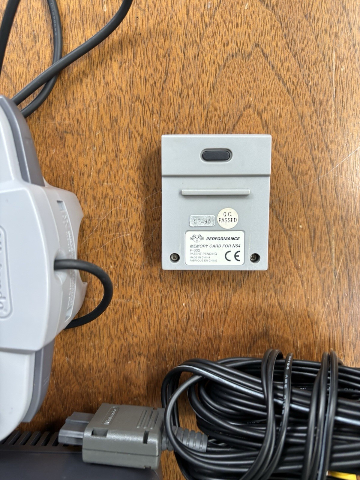 N64 Console With Expansion Pak, Controller, Memory Card, Cords. All Working