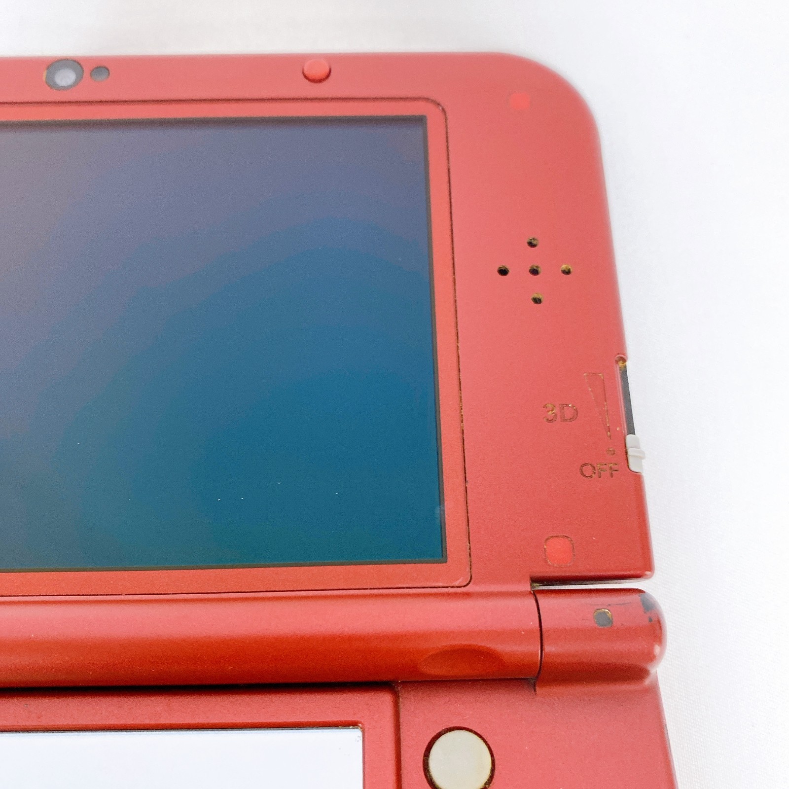【Dual IPS】New Nintendo 3DS LL XL Metallic Red Console Stylus Japan Tested Rank A