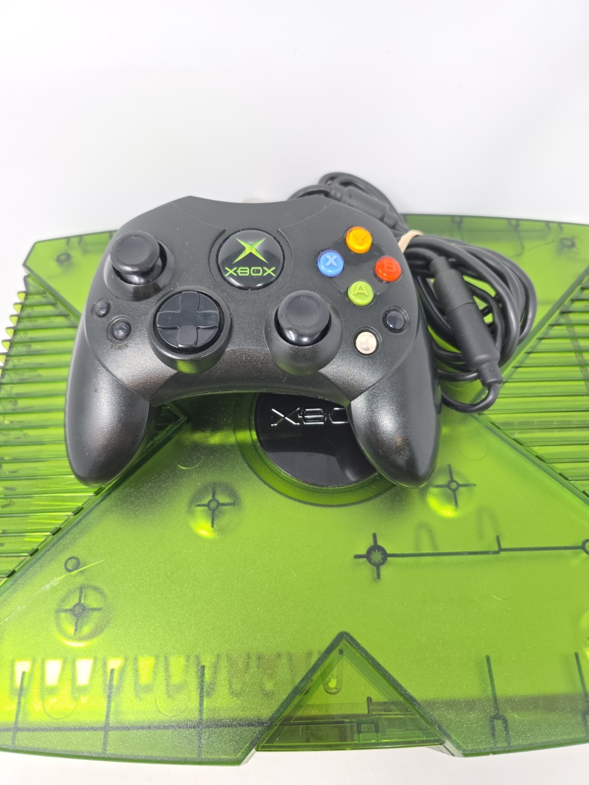 Microsoft Xbox Halo Special Edition Console Bundle With Halo 1, 2 & Guide Tested