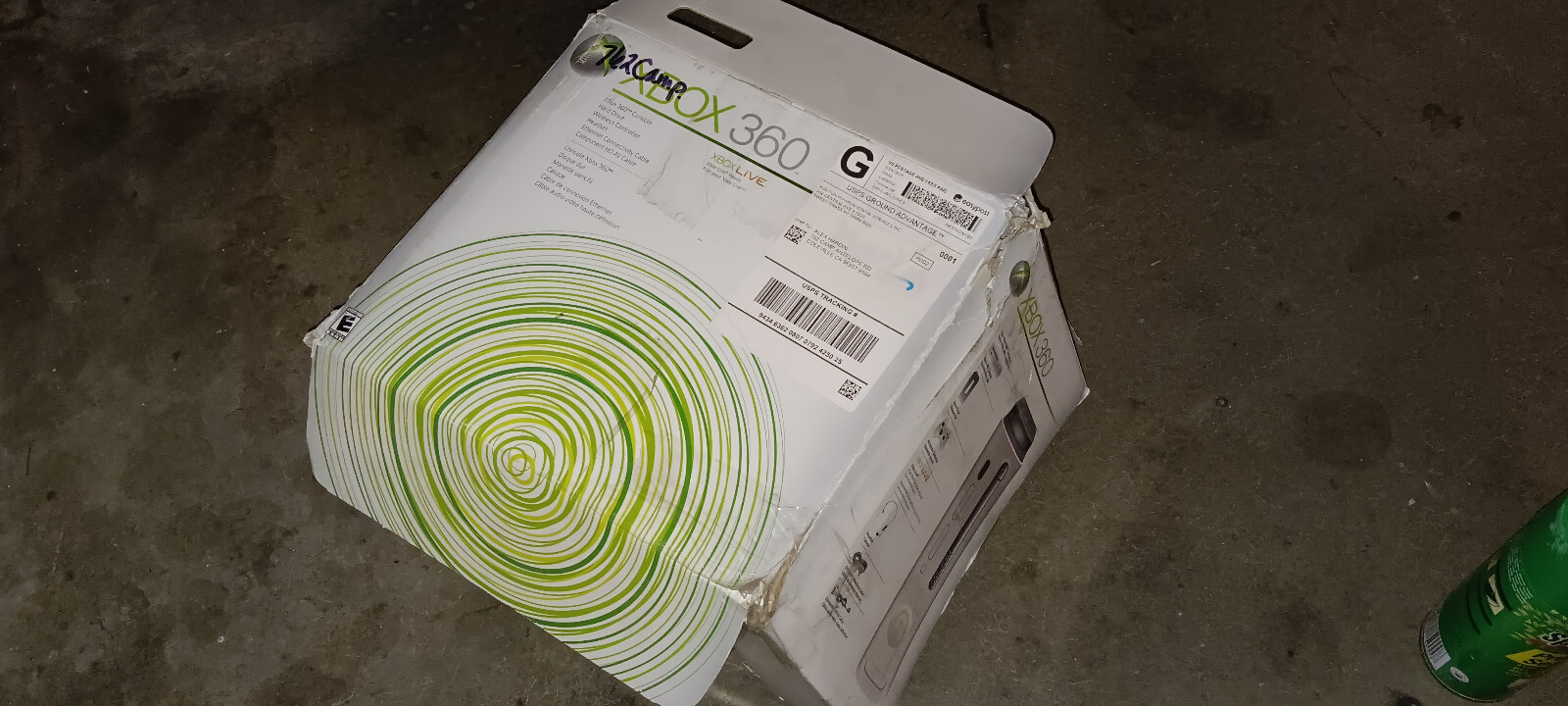 Xbox 360 Core Console White Bundle Microsoft- In Box, Disk Drive Issue, Tested