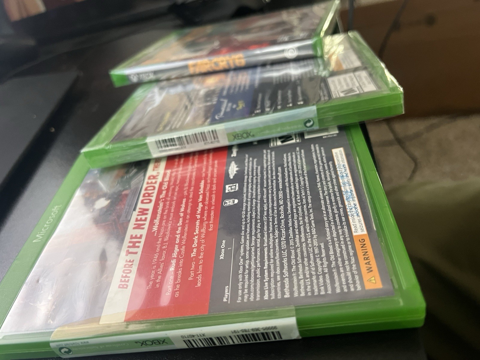 Microsoft Xbox One Elite 1 Tb Console FACTORY SEALED And 3 GAMES also SEALED