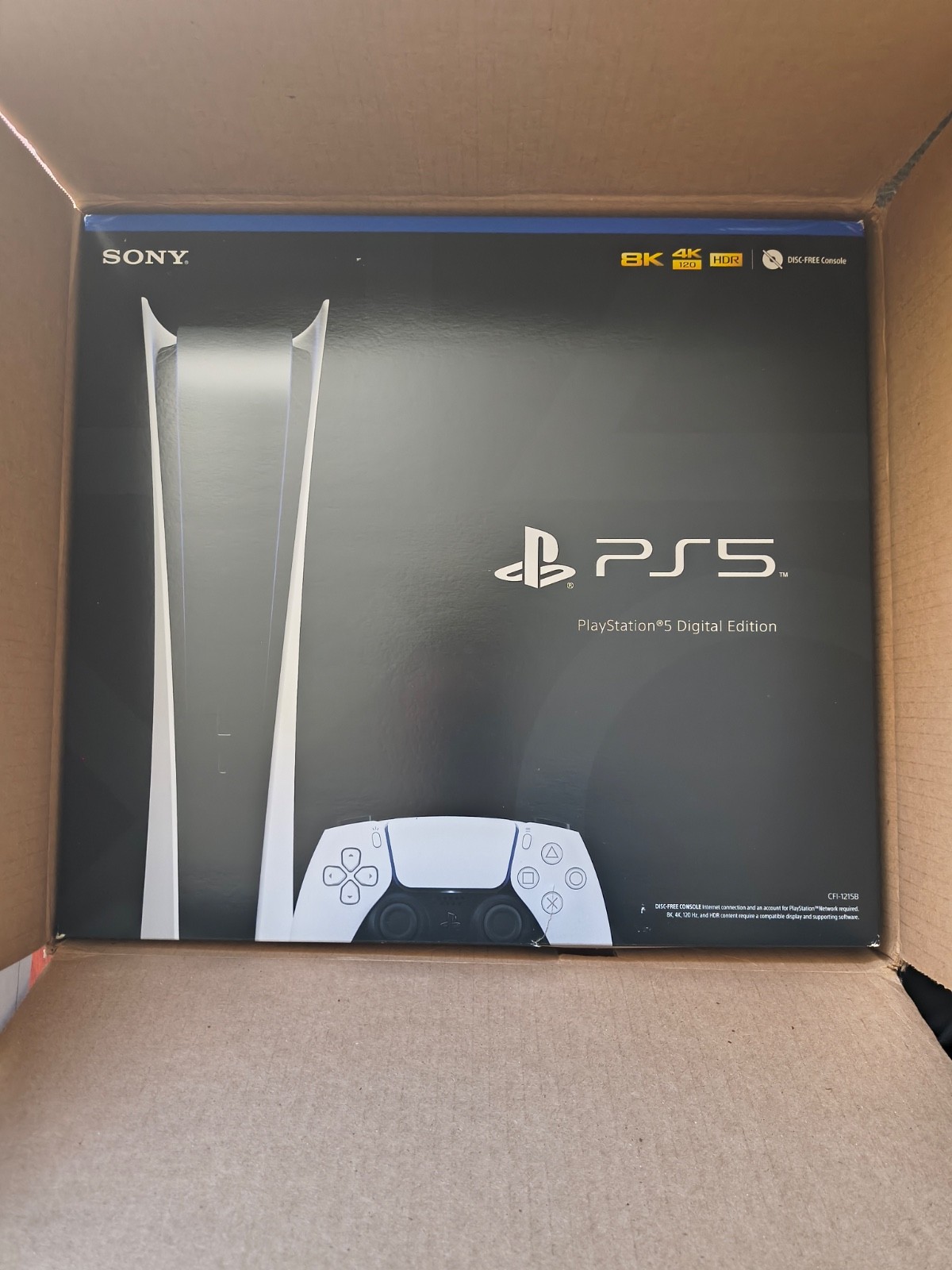 Sony PS5 Digital Edition Console – White – 825GB Brand New