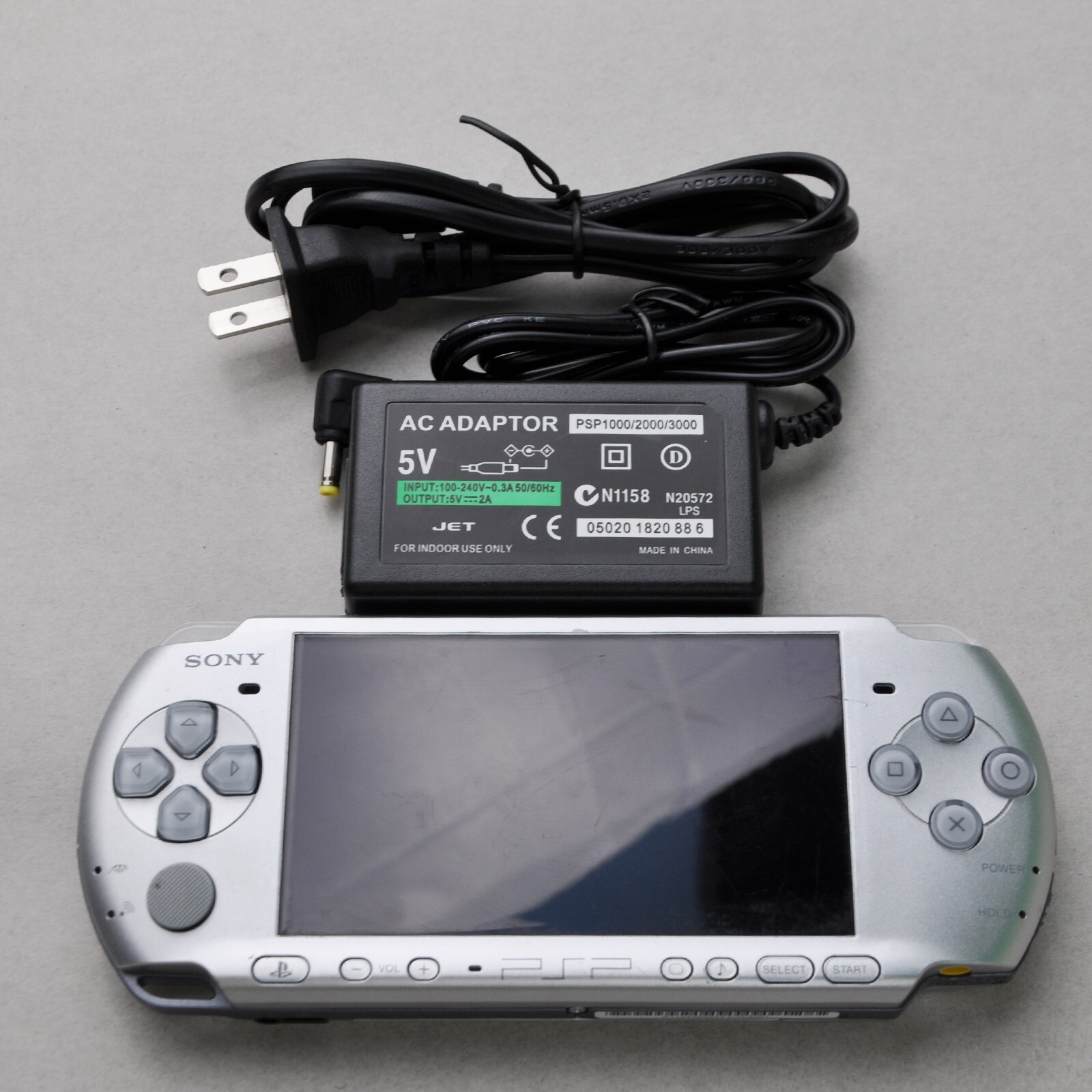 Original Sony PSP 3000 Console System Excellent+With Charger/New Battery/Memory