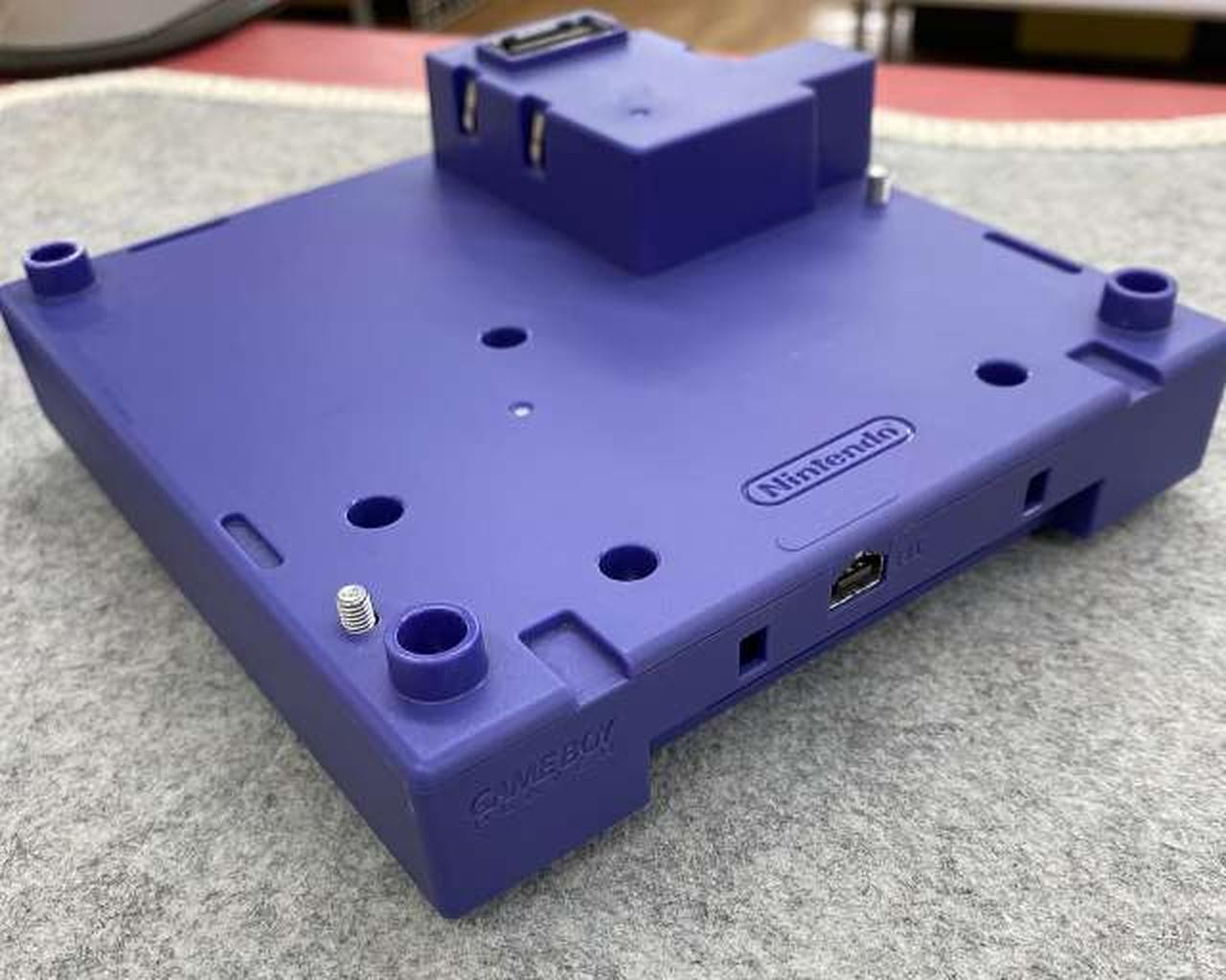 Nintendo GameBoy Player Violet For Gamecube Console & Game Boy Startup Disk JPN