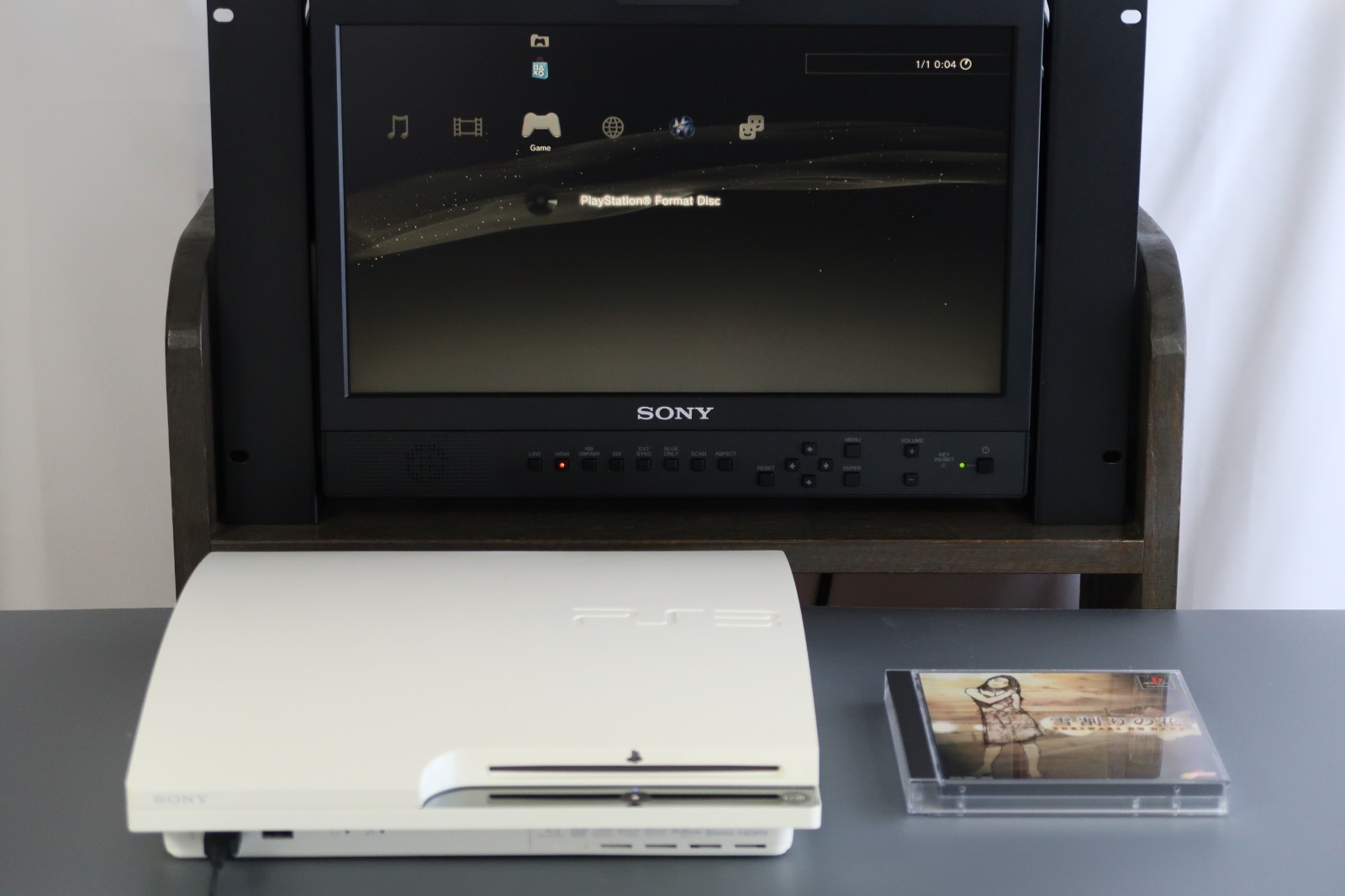 SONY PlayStation 3 PS3 CECH-2500B White Console 320GB Box F/S Very Good Japan