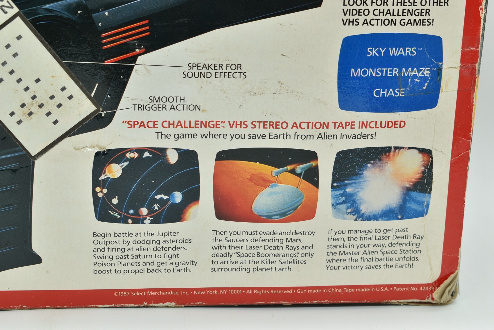 VTG Video Game – VIDEO CHALLENGER, Interactive VCR Arcade System, 1987, TESTED!!