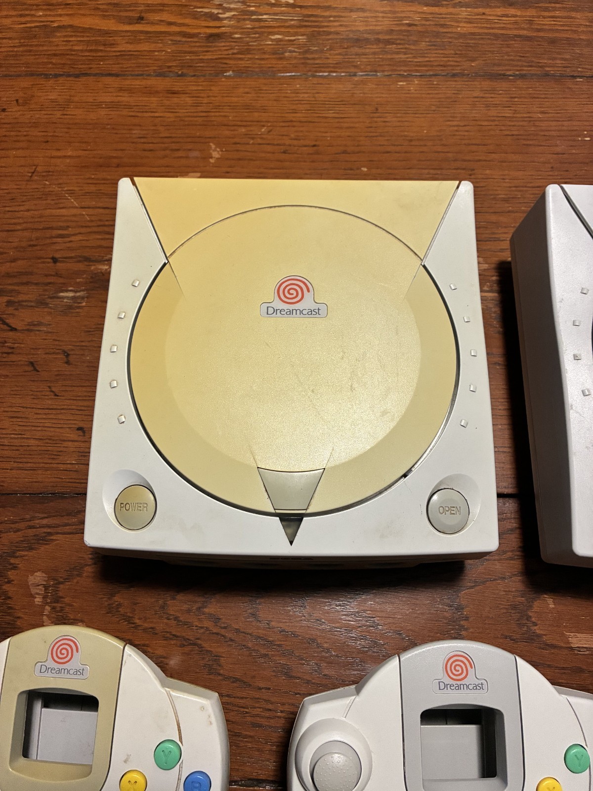 Sega Dreamcast x2 and Controllers x3