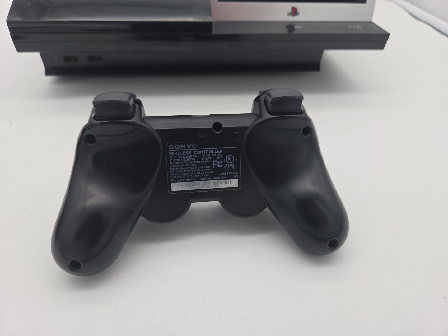 Sony PlayStation 3 Fat PS3 80GB Console W/ Controller, Component Cable CECHL01