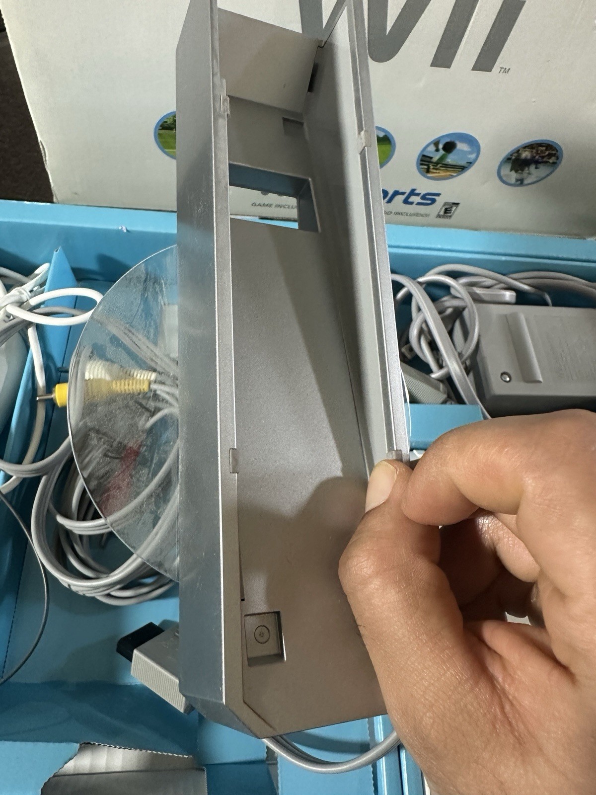 Nintendo Wii Console Complete in Box – Controller Nunchuck Power Chords Tested
