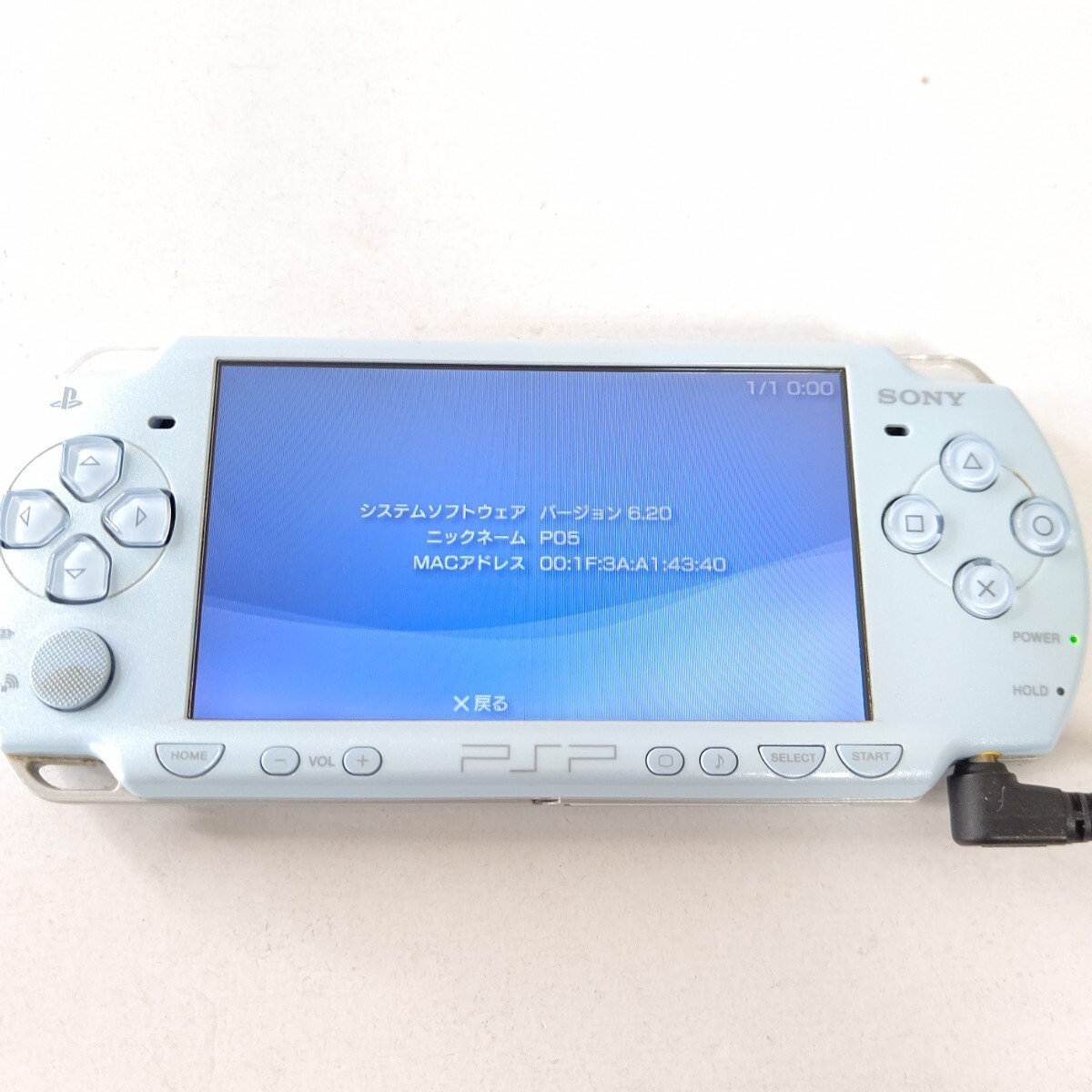 Sony PSP-2000 Felicia Blue PlayStation Portable Console Tested Japan