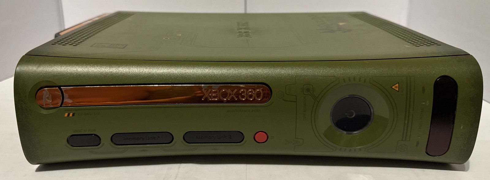 Halo 3 Special Edition Xbox 360 Console Only w OEM 20GB HDD Deep Cleaned 👀 Read