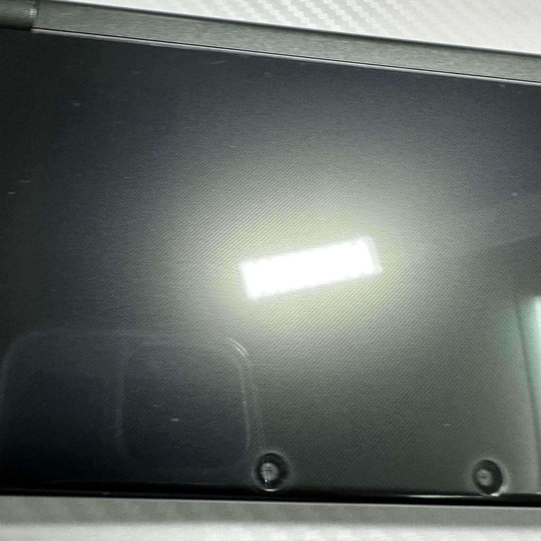 New Nintendo 3DS LL Metallic Black Console w/Cover Japan Tested 6503