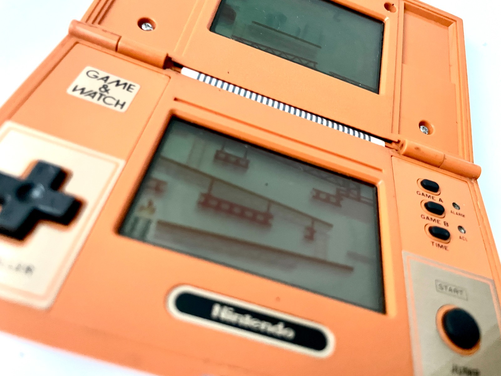 Nintendo Game & Watch Donkey Kong Multi Screen Handheld Console Japan with Video