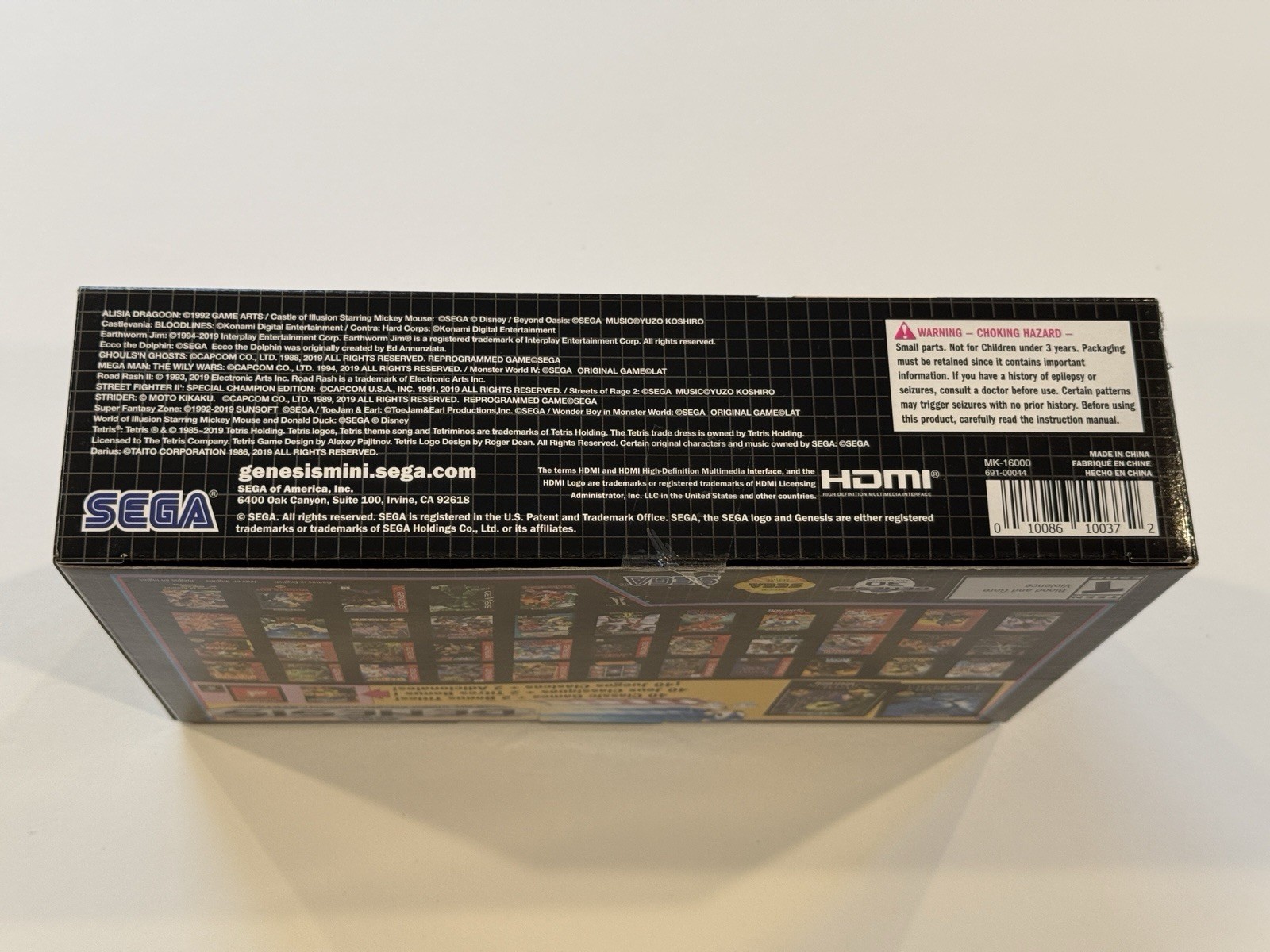 SEGA Genesis Classic Mini Console MK-16000