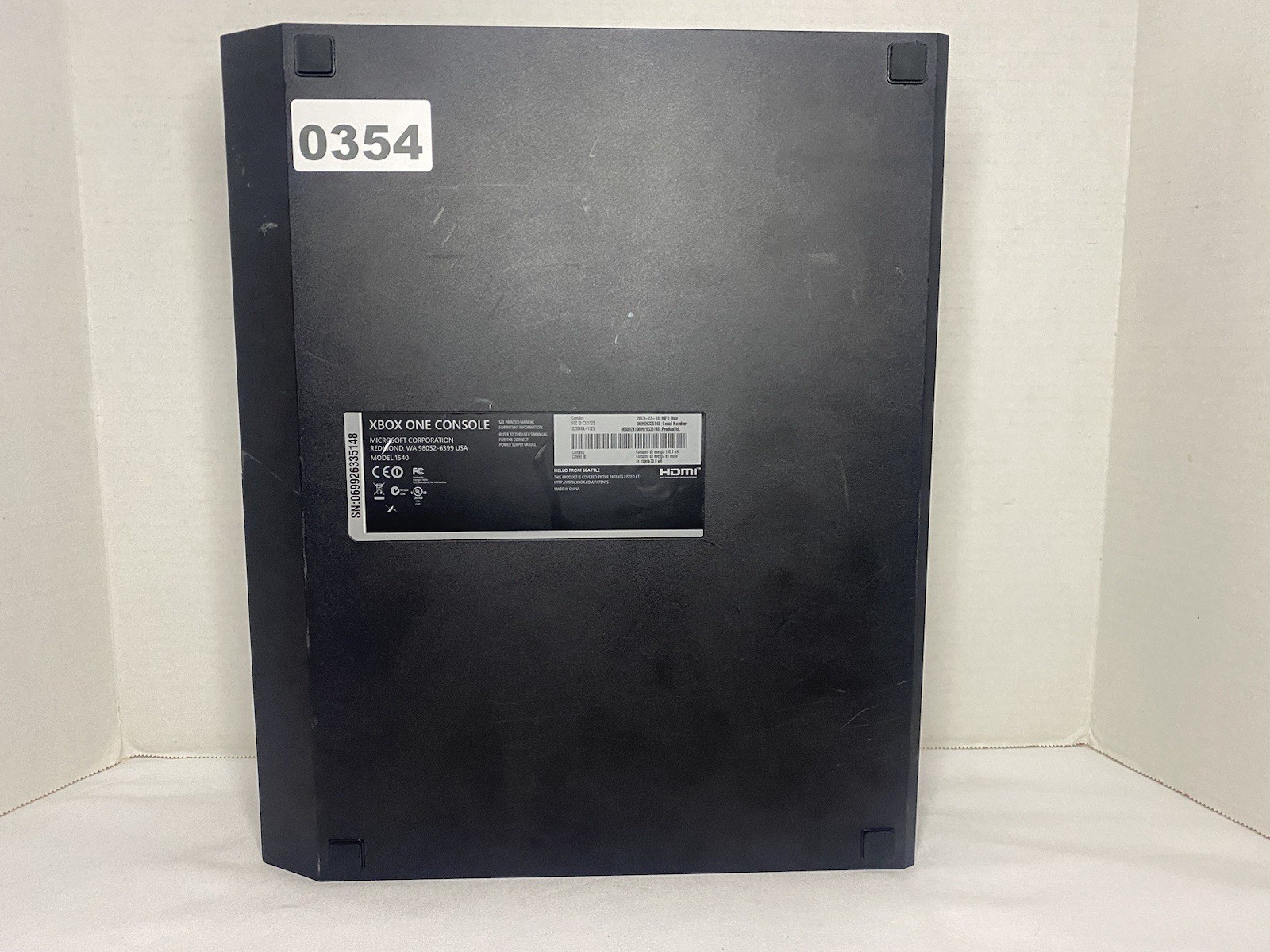 Microsoft original Xbox One console only 500GB – (1540) – Black – Tested/works
