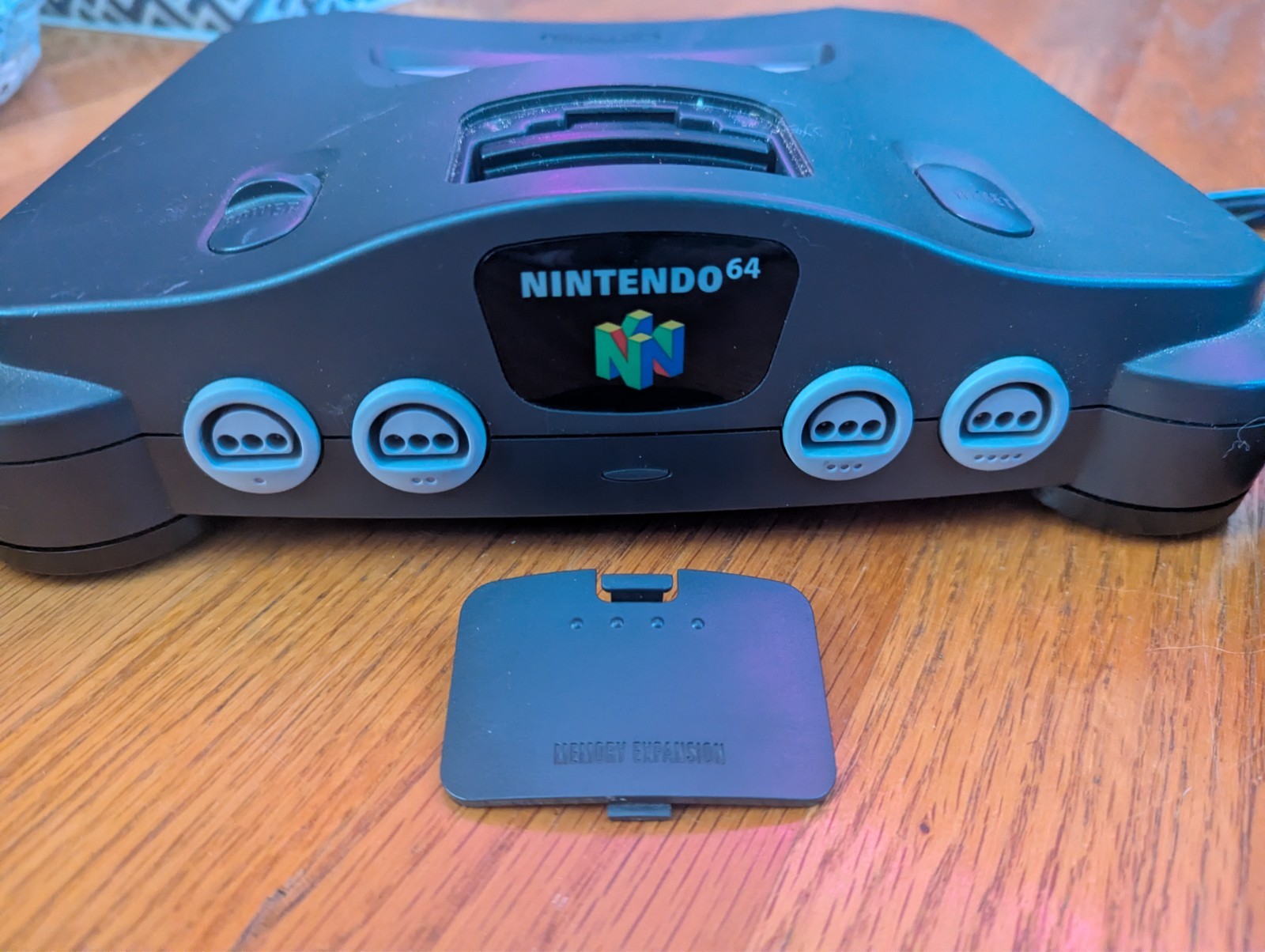 Nintendo 64 System – Charcoal Gray – Includes Power and Video Cables, Jumper Pak