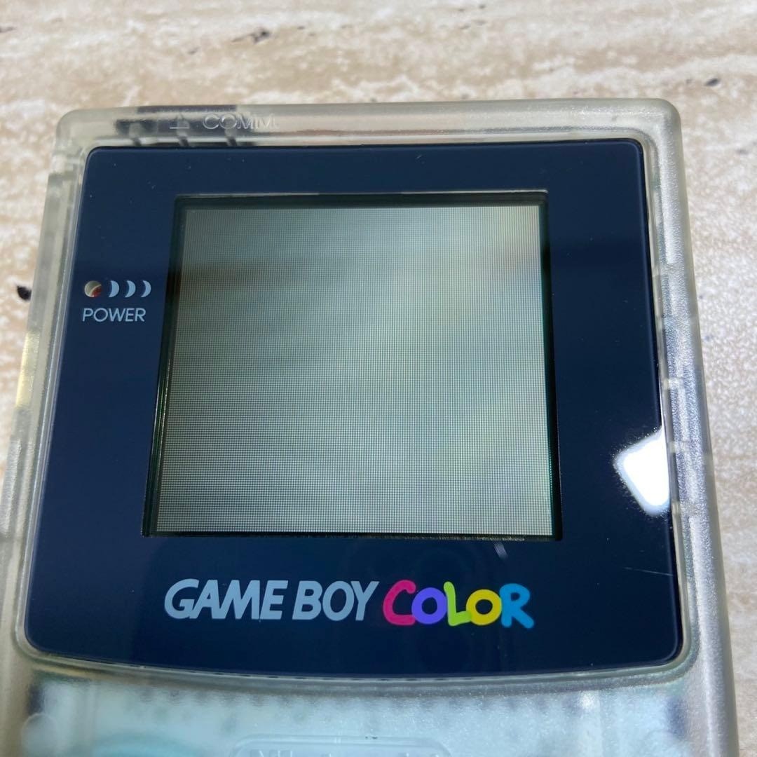 Nintendo Game Boy Color Clear CGB-001 Boxed Complete Tested Near Mint Japan 6910