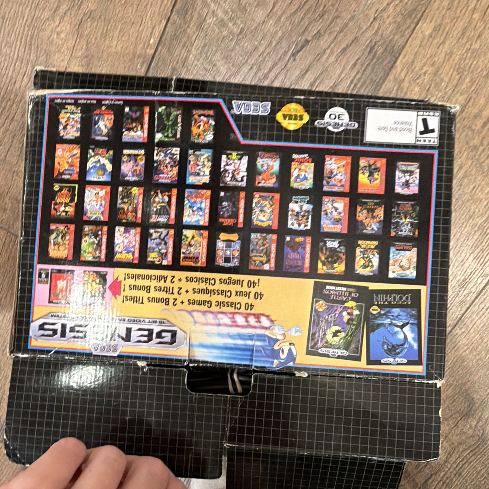 SEGA Genesis Mini Microconsole Plug & Play HDMI 720p Black 2019