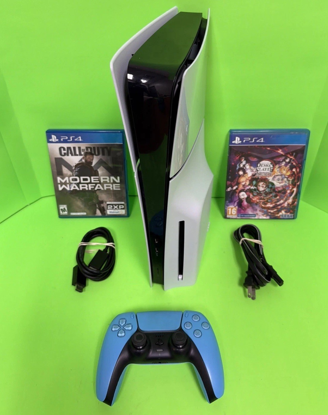 Sony PlayStation 5 Slim Disc Edition PS5 1TB White Console Gaming System