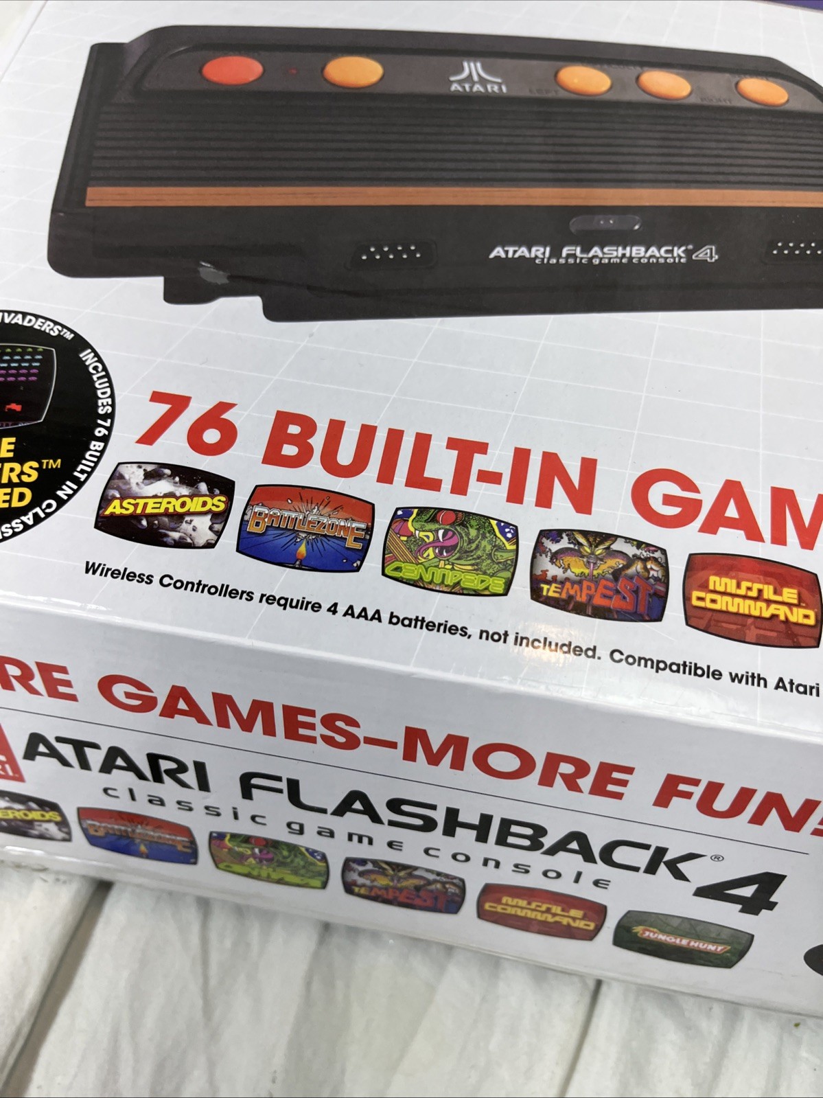 Atari FlashBack 4 Classic Game Console, 75 Built-in-Games