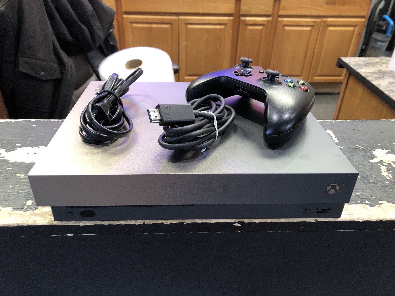 Microsoft Xbox One X Battlefield Gold Rush Edition Console 1 TB Model 1787