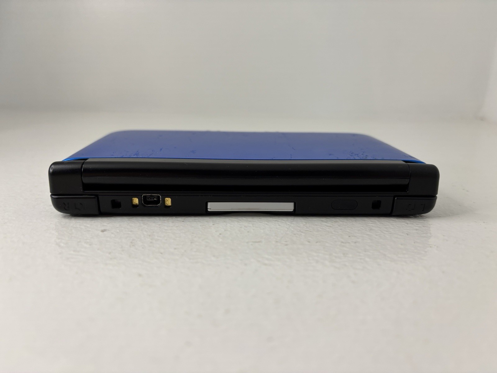 Nintendo 3DS XL Blue/Black Handheld System Wi-Fi w/ Game & OEM Charger Tested