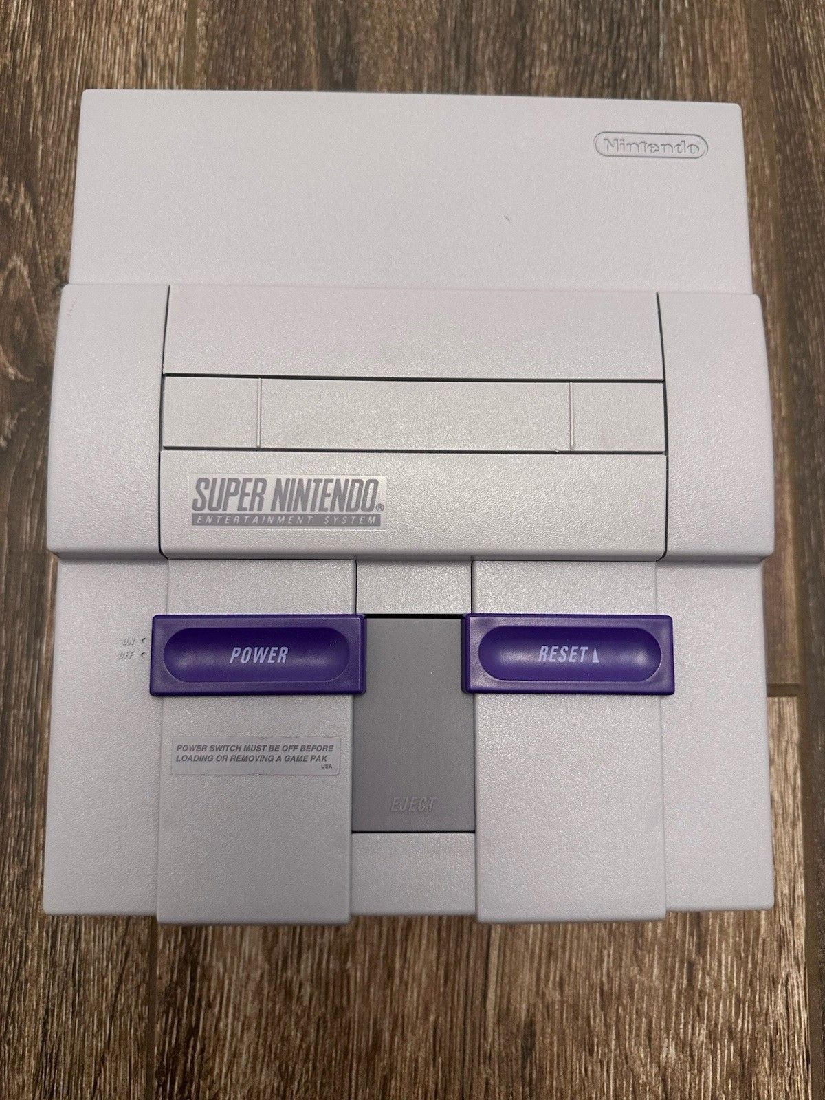 SNES Super Nintendo Console 1Chip Rev01 Recapped Serviced! Bundle READ