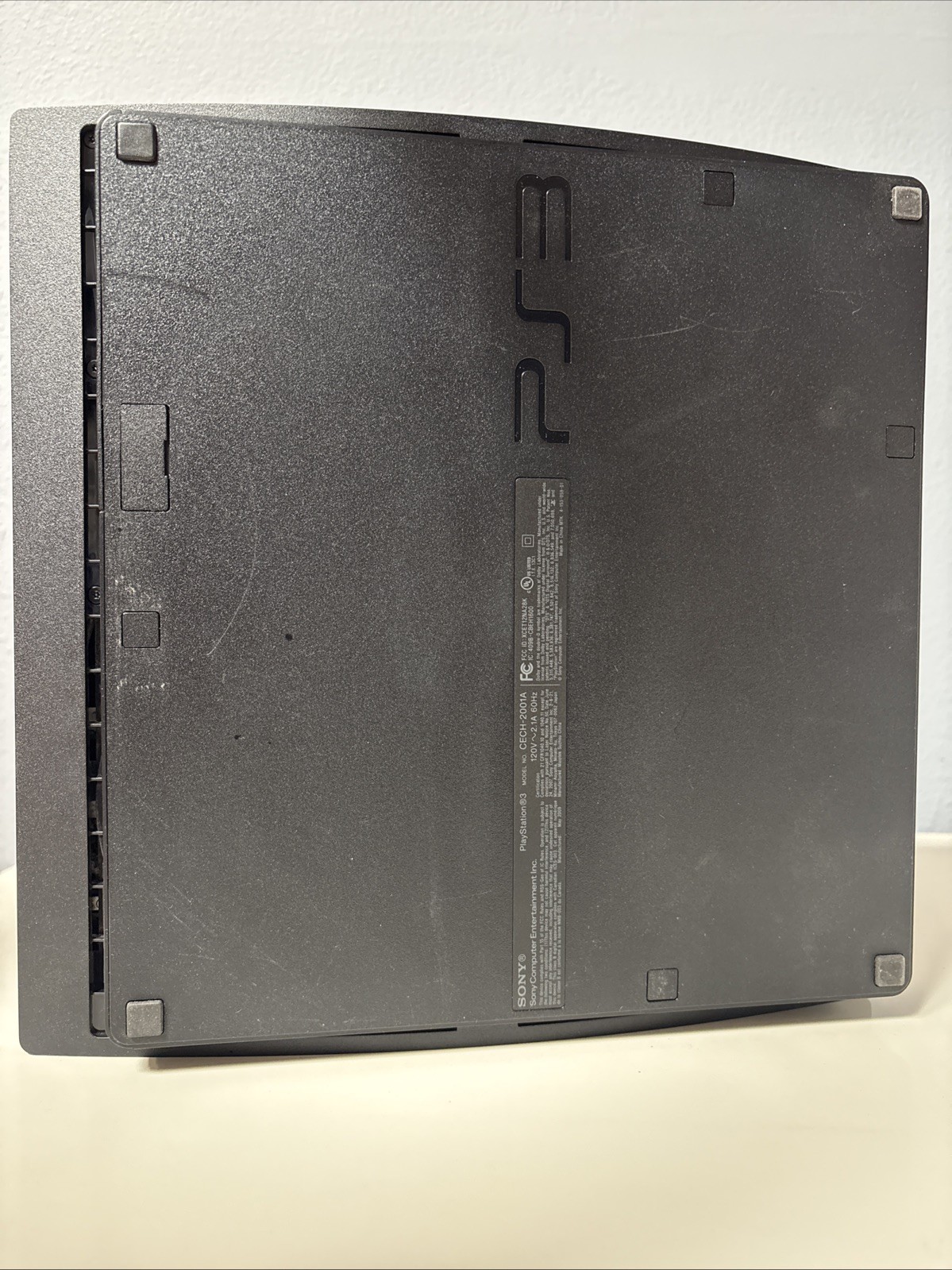 Sony PlayStation 3 Slim 120GB Console (Black, CECH-2001A) w OEM controller