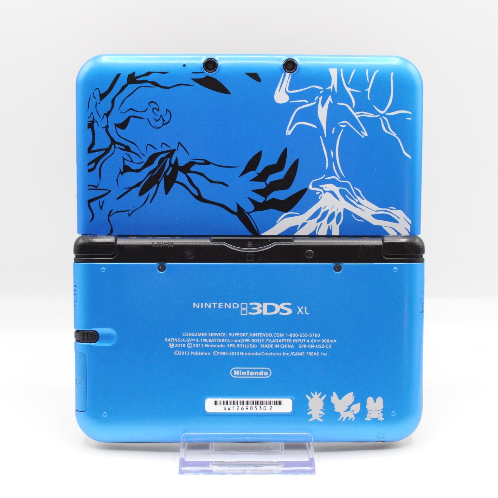 *Refurbished* Nintendo 3DS XL Pokemon X and Y Handheld System – Blue US Version