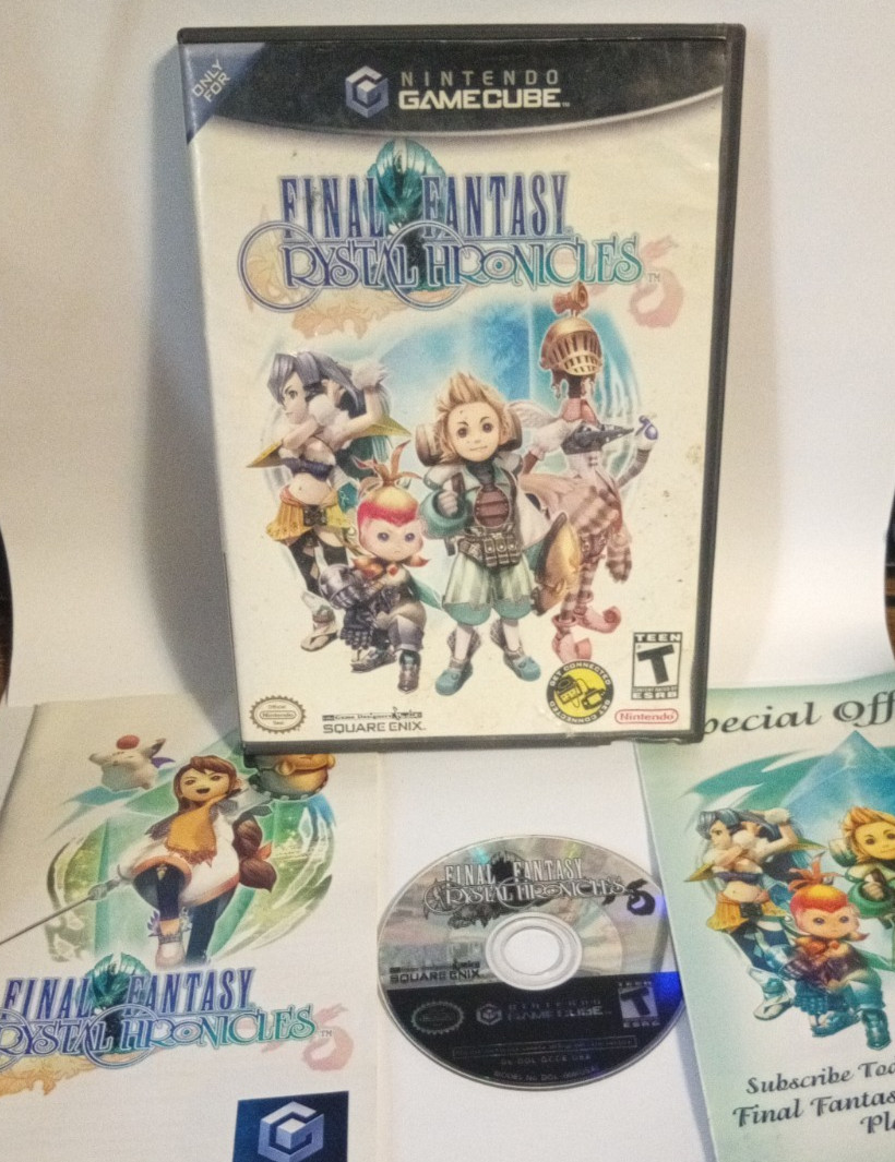 Final Fantasy: Crystal Chronicles (Nintendo GameCube, 2004)- CIB G.U.C…