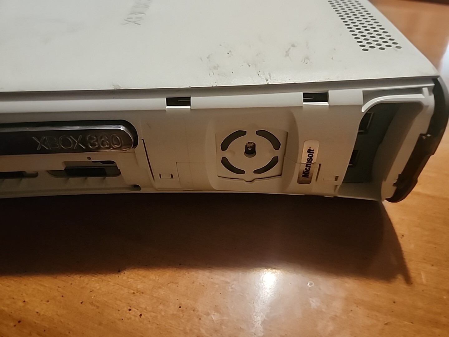 Lot of 4 Xbox 360 S/E Consoles Only AS-IS Untested Unknown Condition.