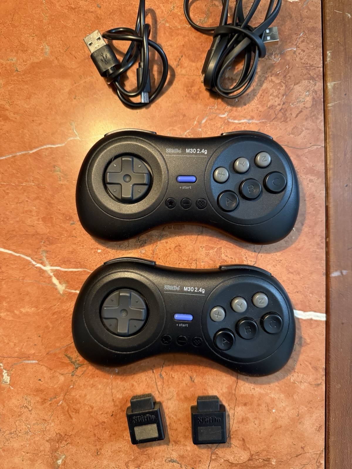 Analogue 💥 Mega SG 💥 Black JPN 2 Blk 8bitdo M30 Gamepad Adapter Set Nt Fpga